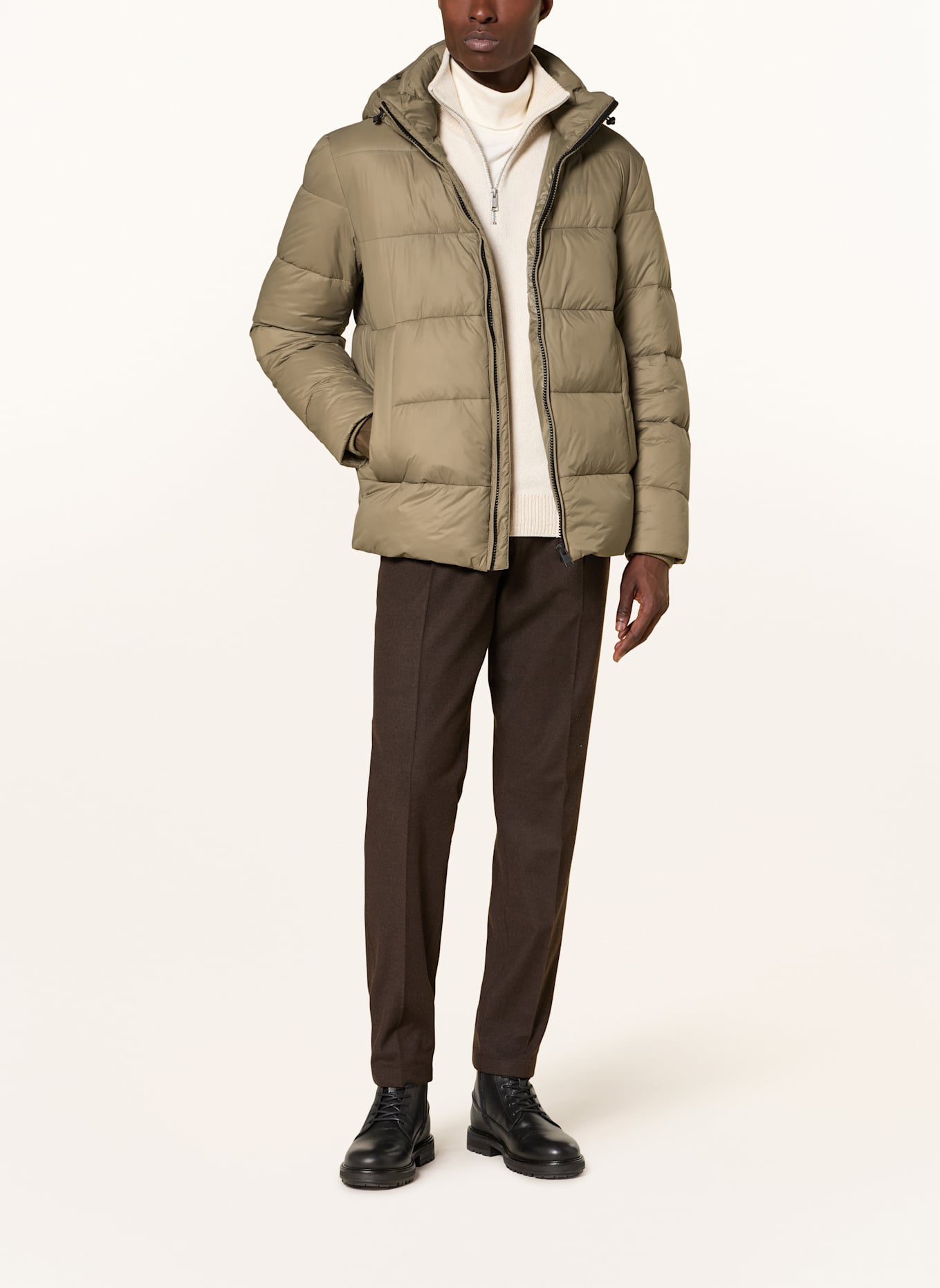 BOSS Steppjacke CIKORO: KHAKI