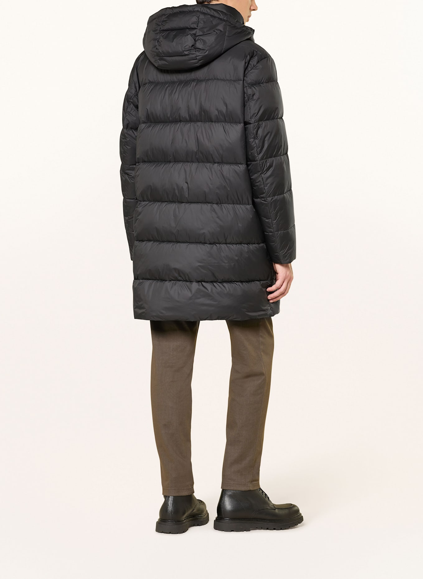 BOSS Steppmantel CIKER: SCHWARZ