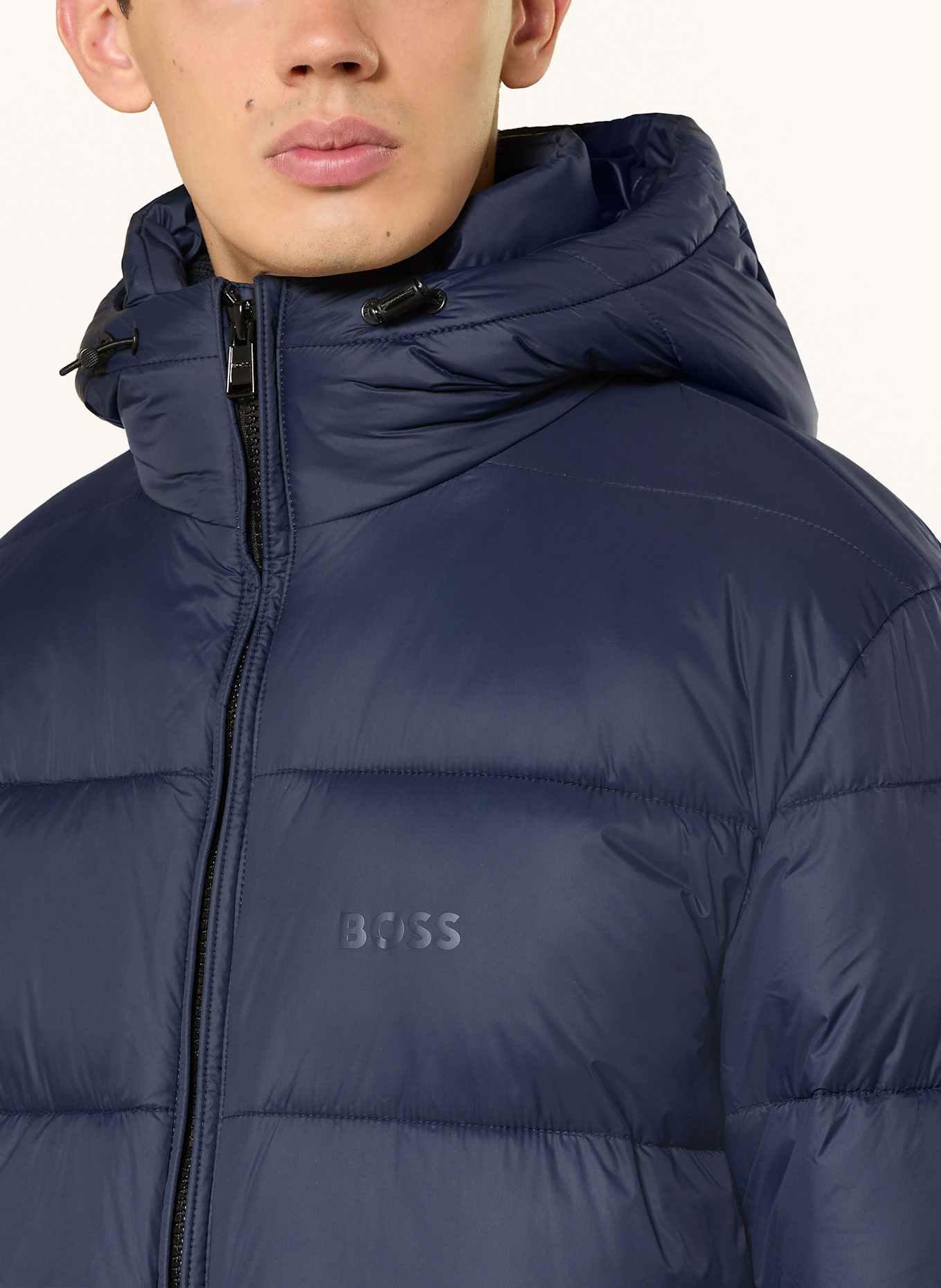 BOSS Steppmantel CIKER: DUNKELBLAU