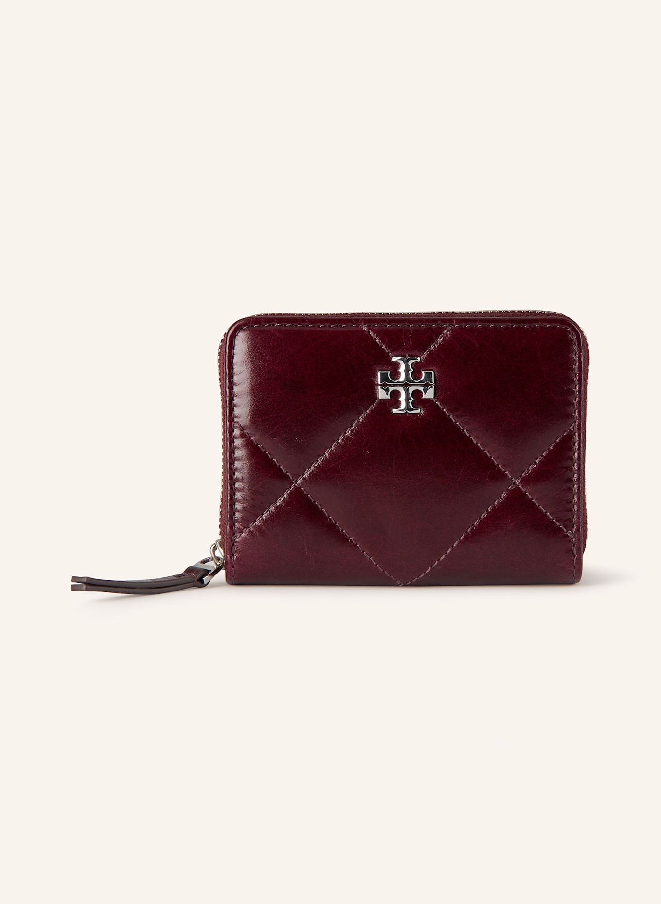 TORY BURCH Geldbörse KIRA: DUNKELROT