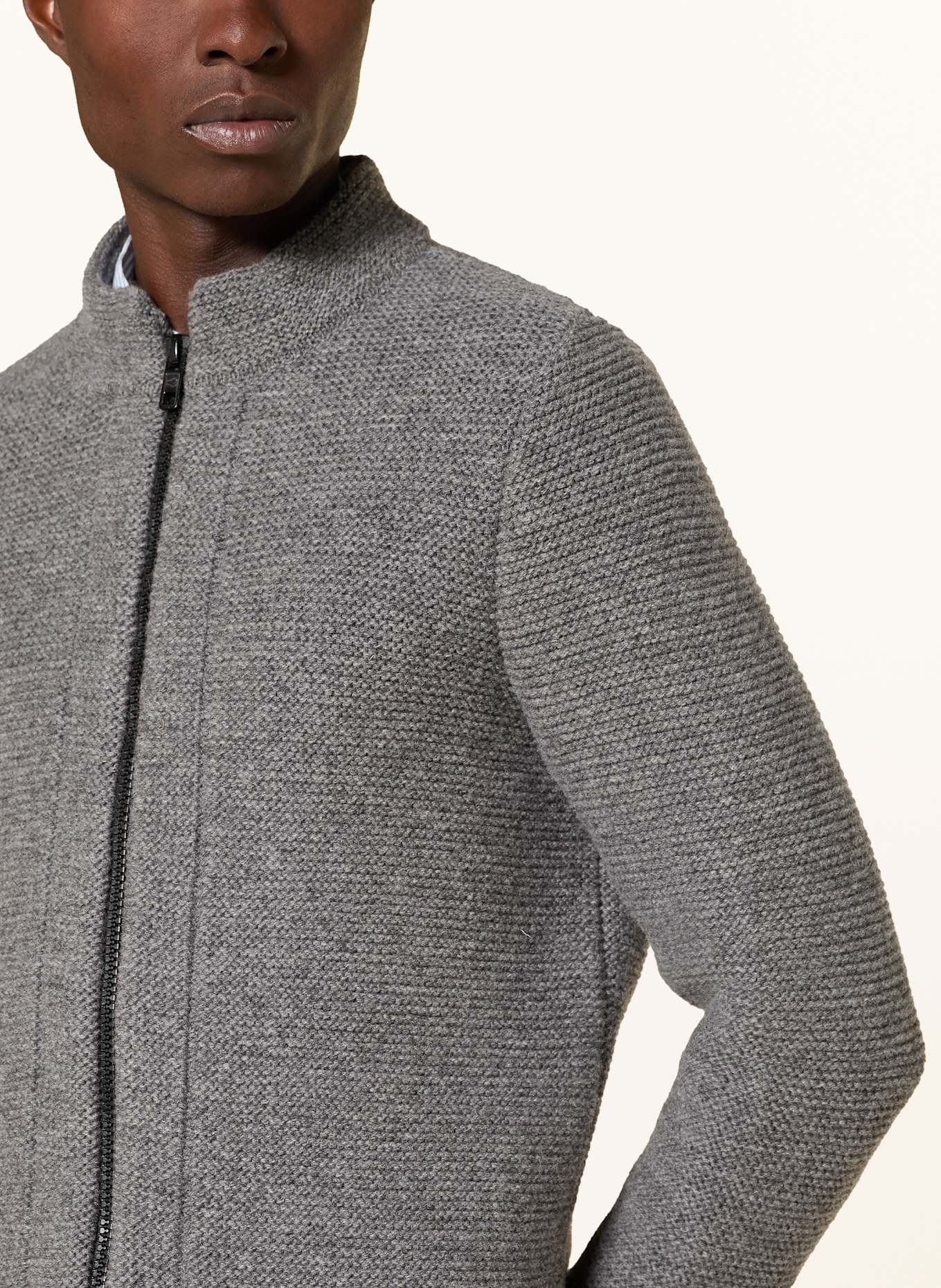 Grasegger Strickjanker: GRAU