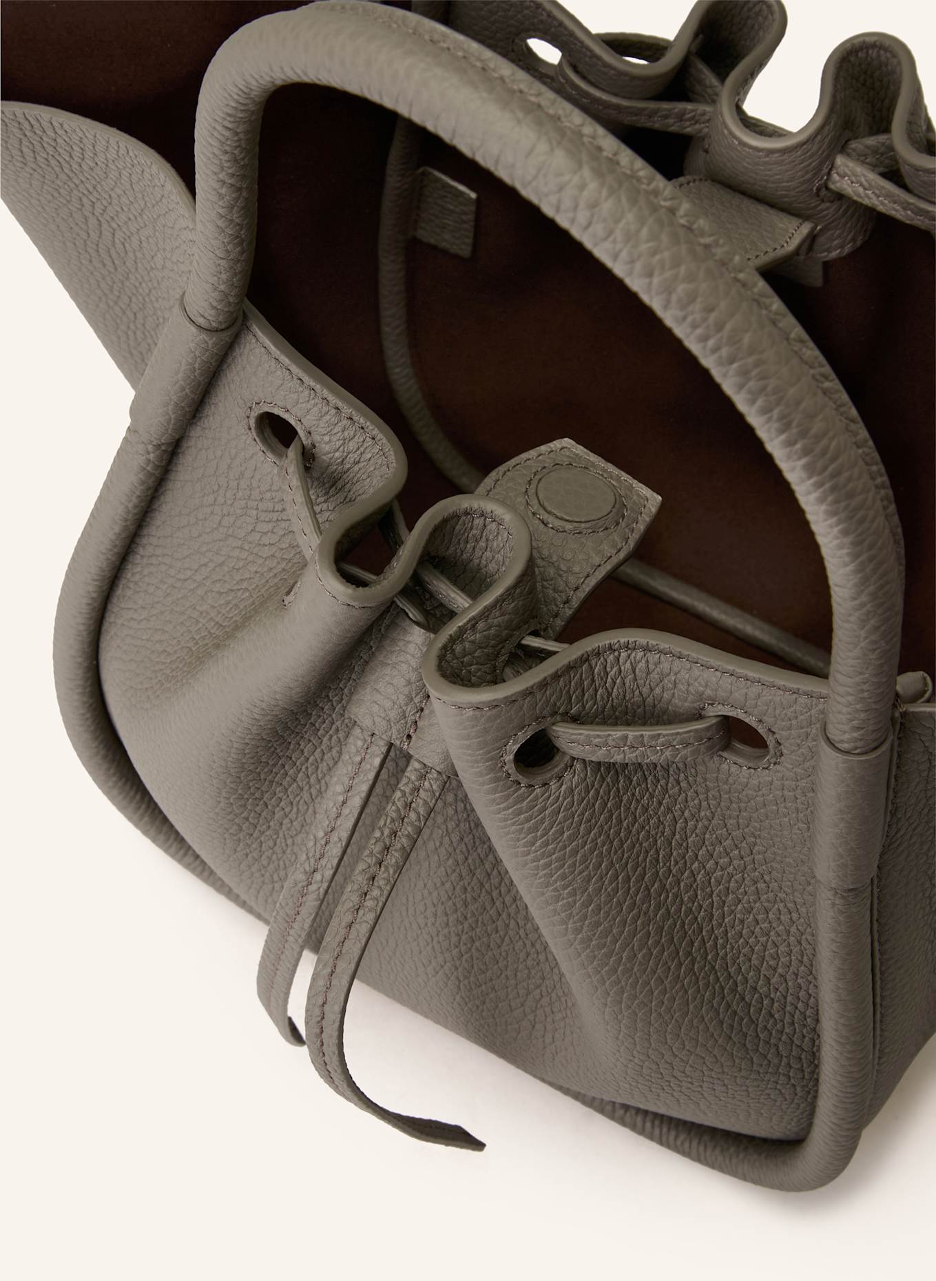 Proenza Schouler Shopper RUCHED SMALL: GRAU