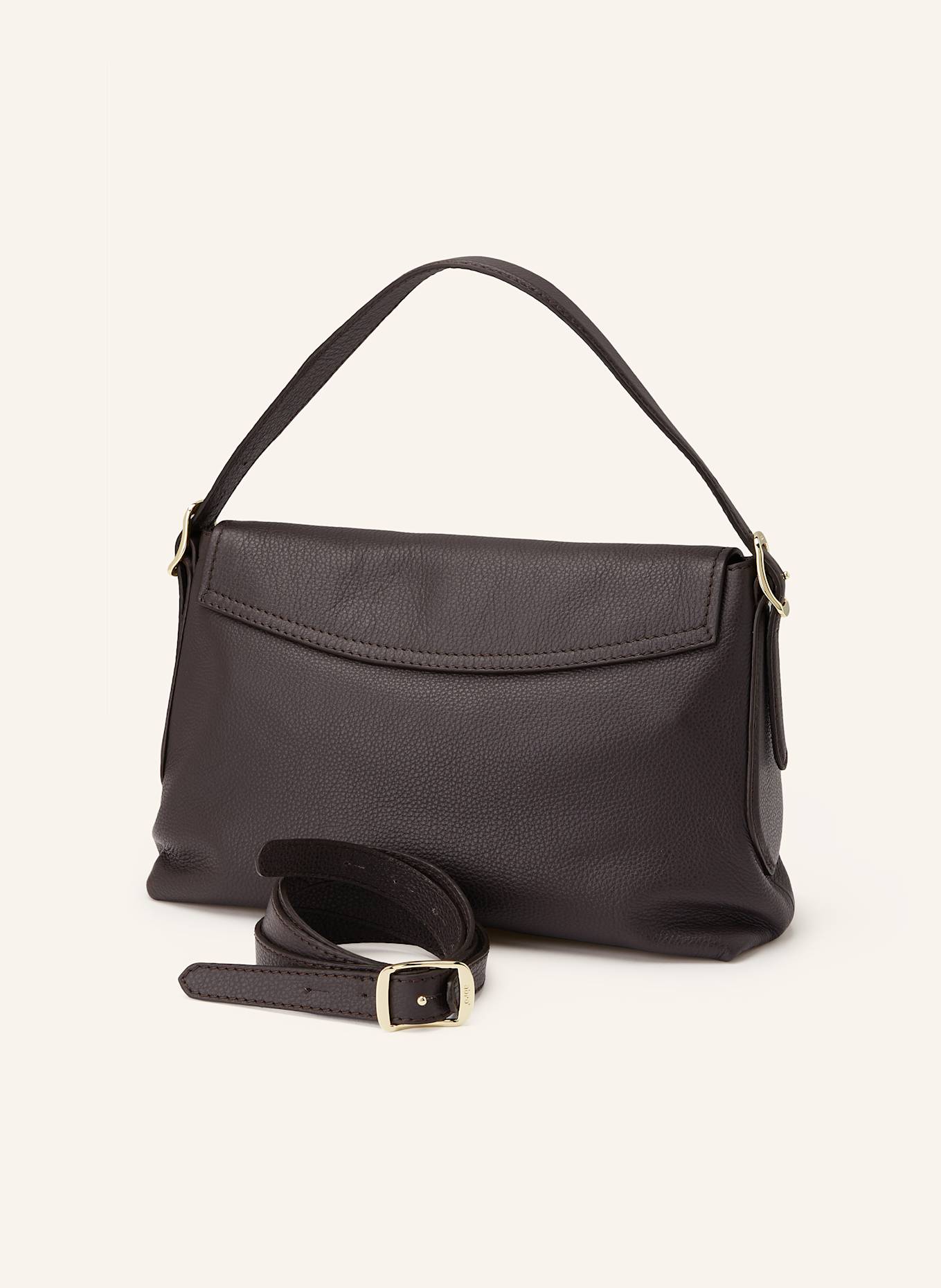 abro Schultertasche CARINA: DUNKELBRAUN