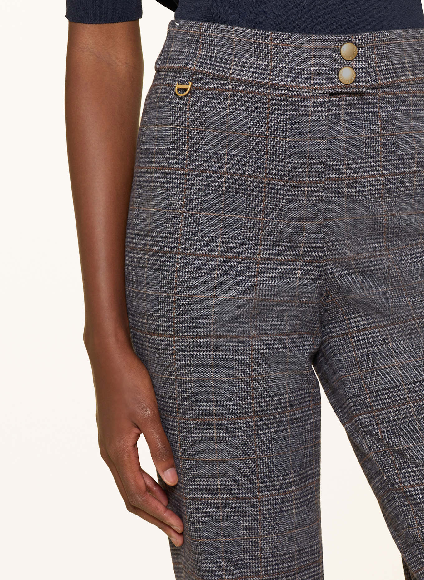 pamela henson Hose PHELLIE: GRAU / DUNKELGRAU