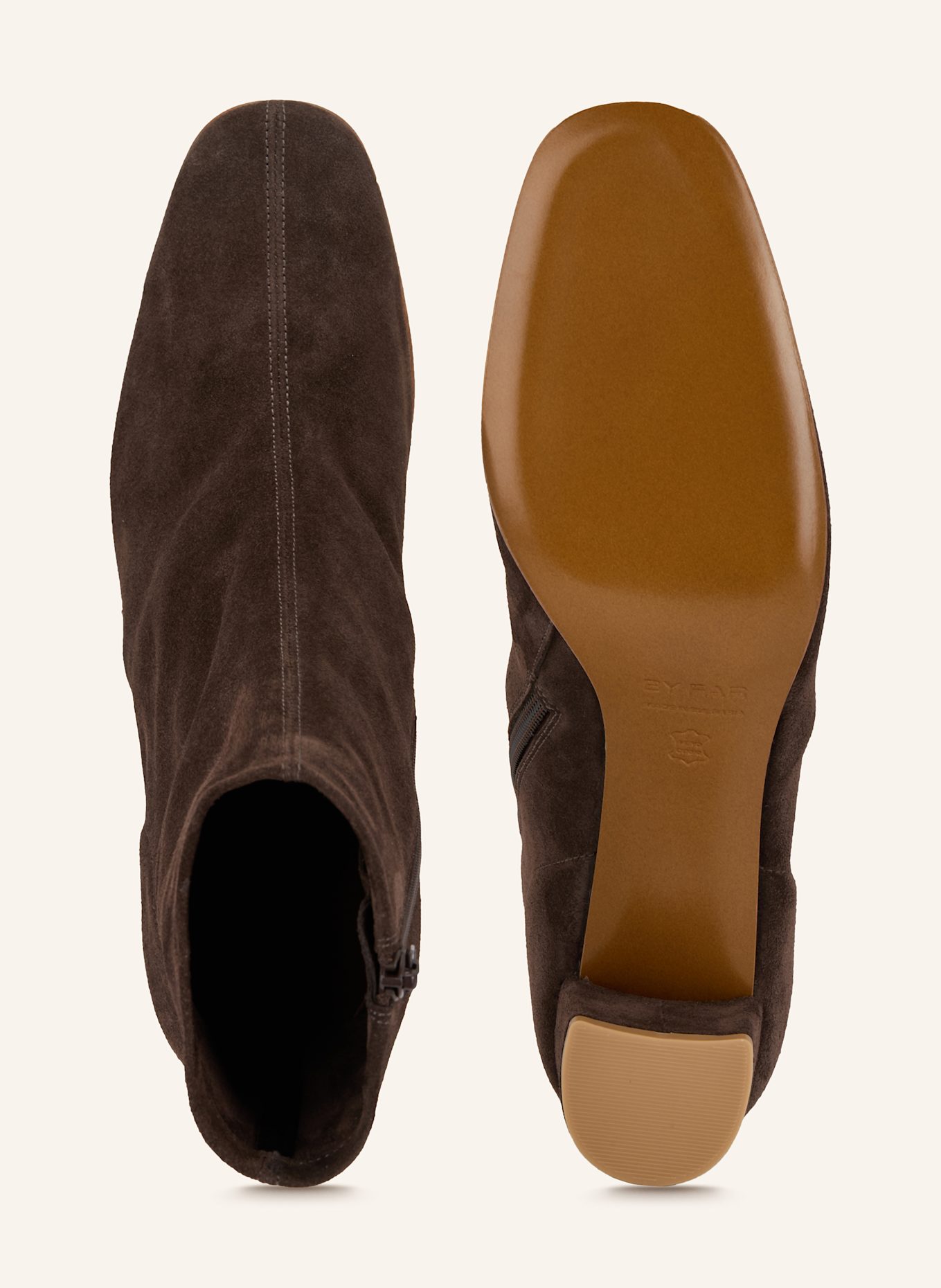 BY FAR Stiefeletten SOFIA: DUNKELBRAUN