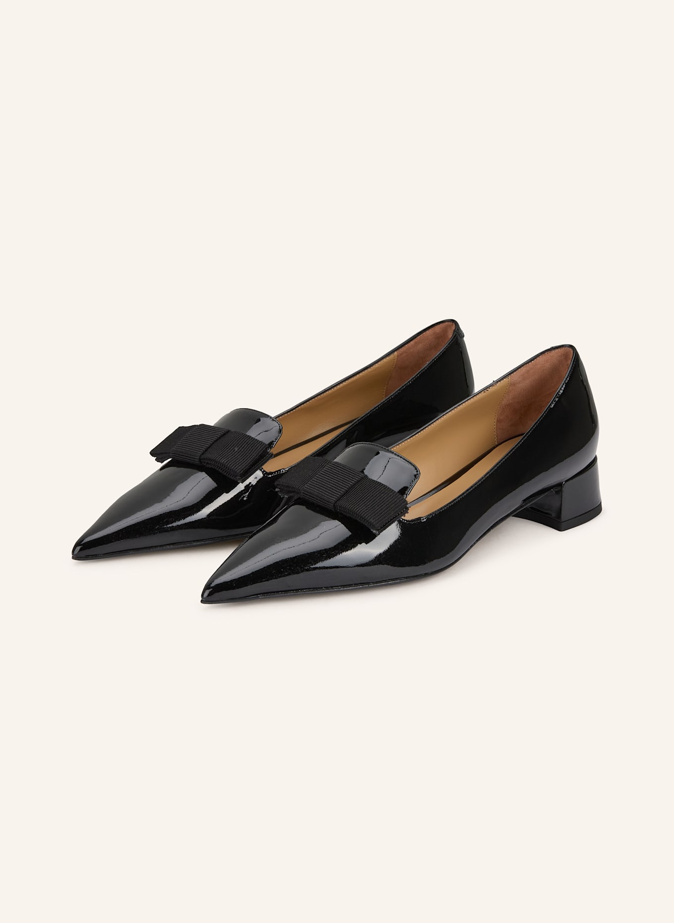 PROSPERINE Lack-Pumps: SCHWARZ