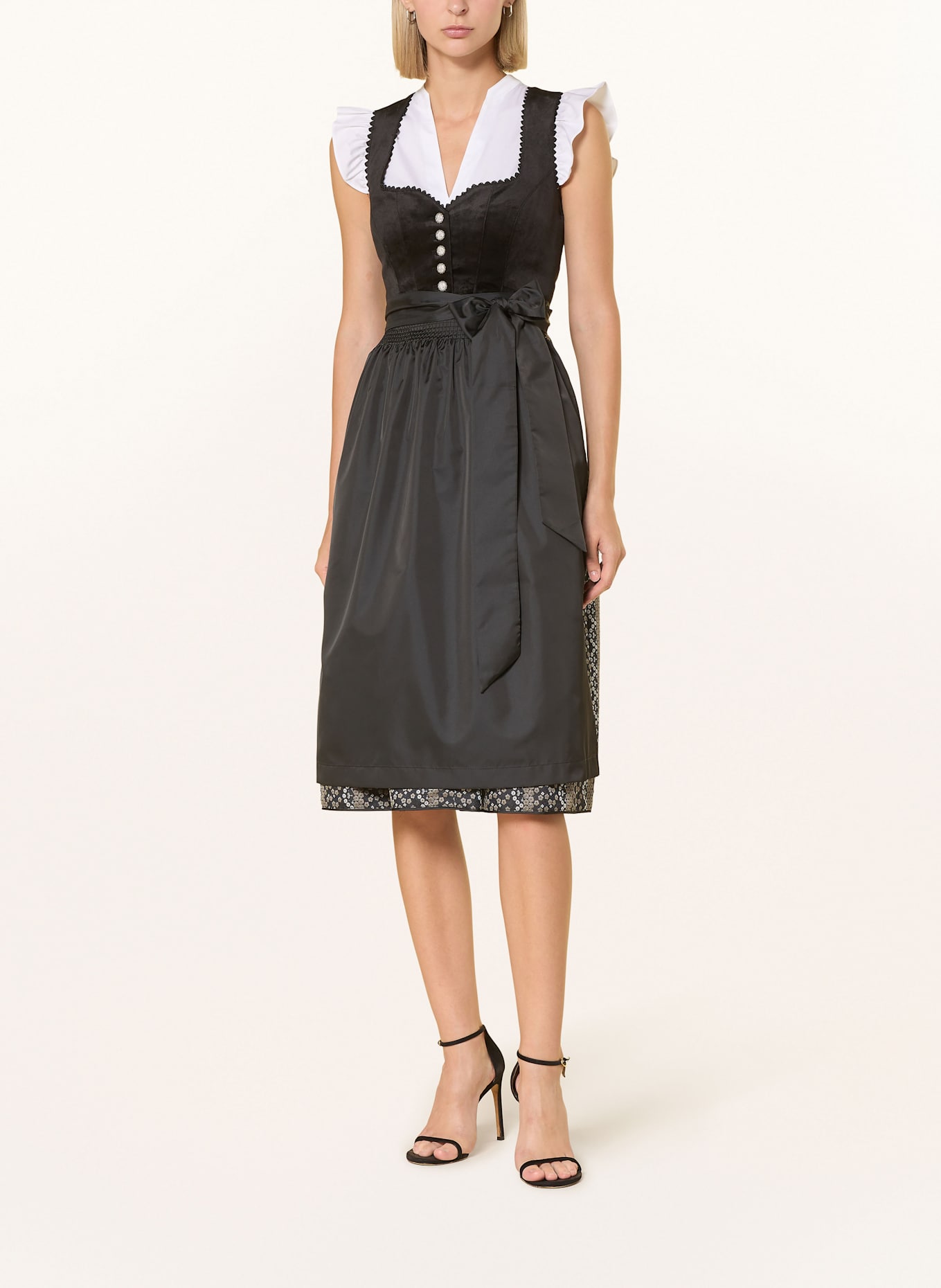 Spieth & Wensky Dirndl GIULIANNA: BLACK/ GRAY