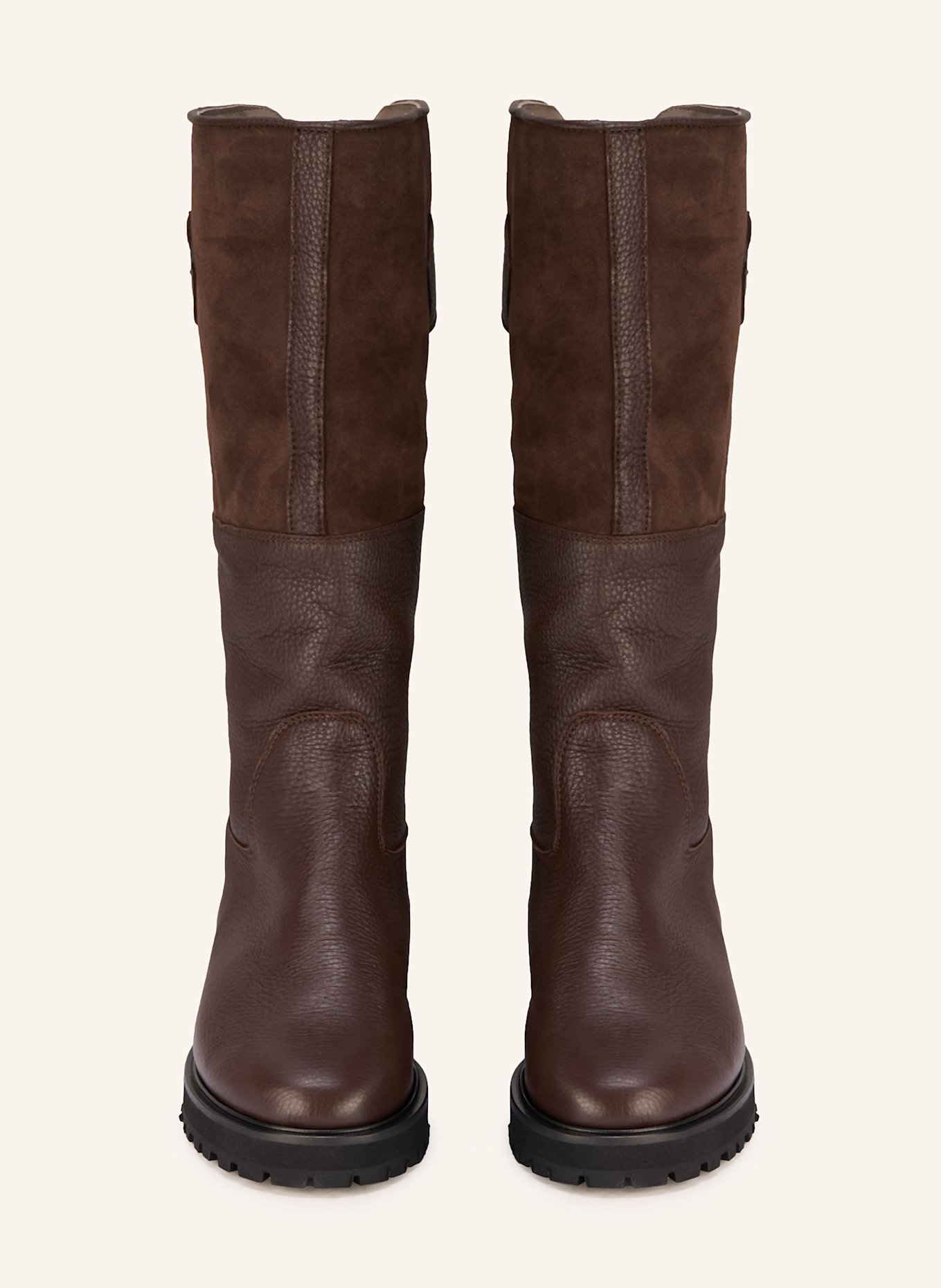 VIAMERCANTI Stiefel: DUNKELBRAUN