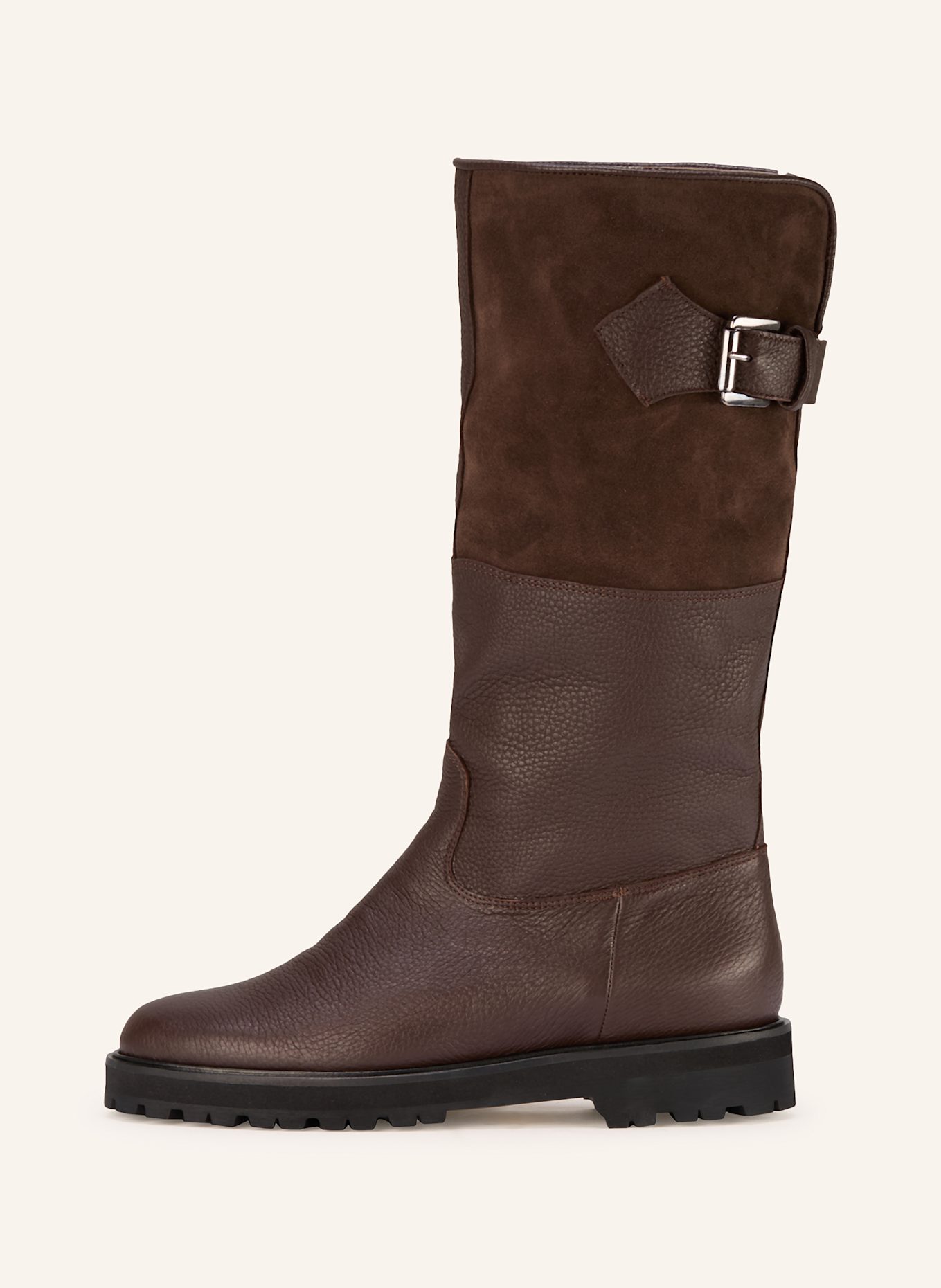 VIAMERCANTI Stiefel: DUNKELBRAUN