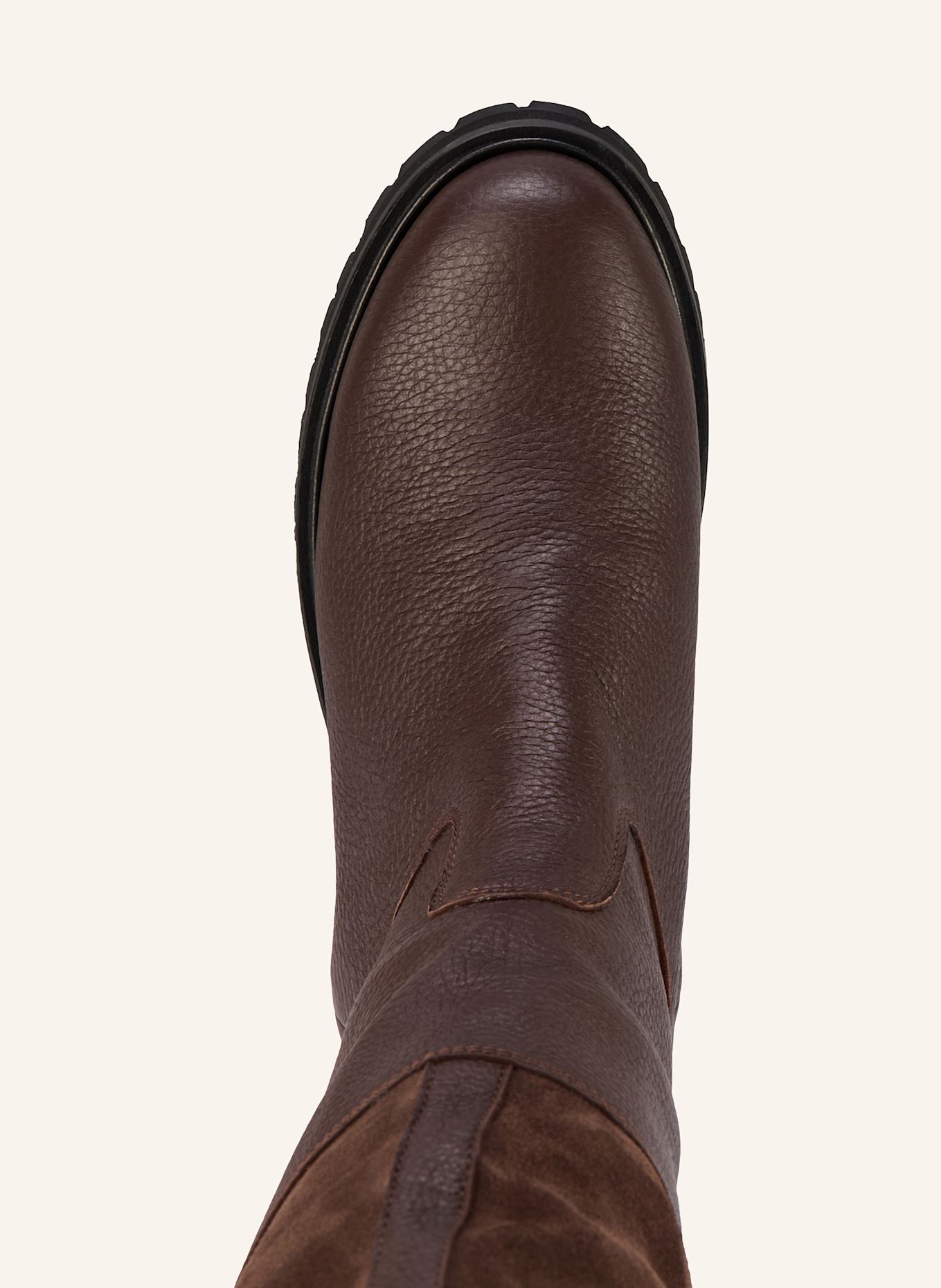 VIAMERCANTI Stiefel: DUNKELBRAUN