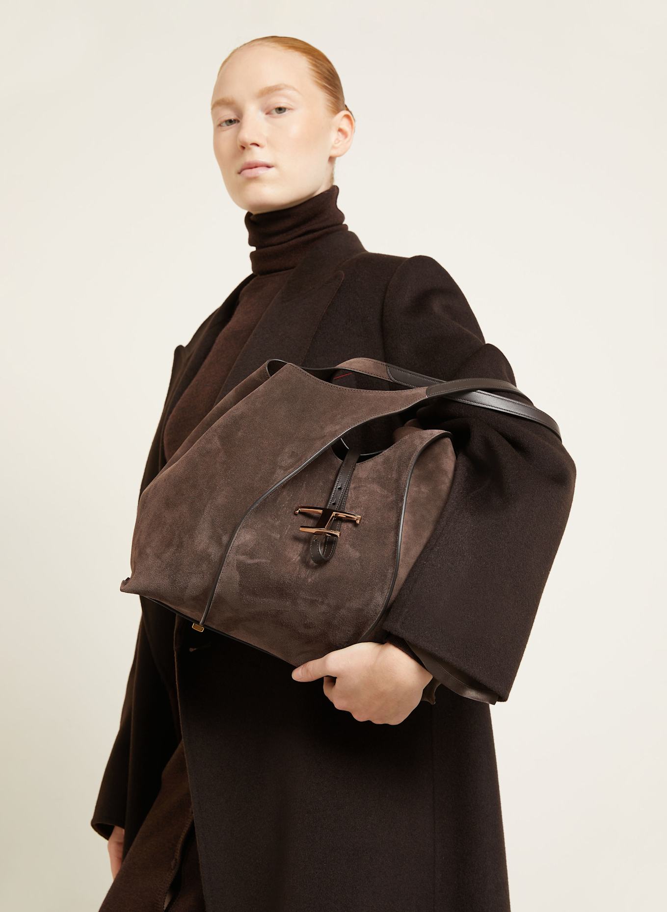 TOD'S shopper: MØRKEBRUN
