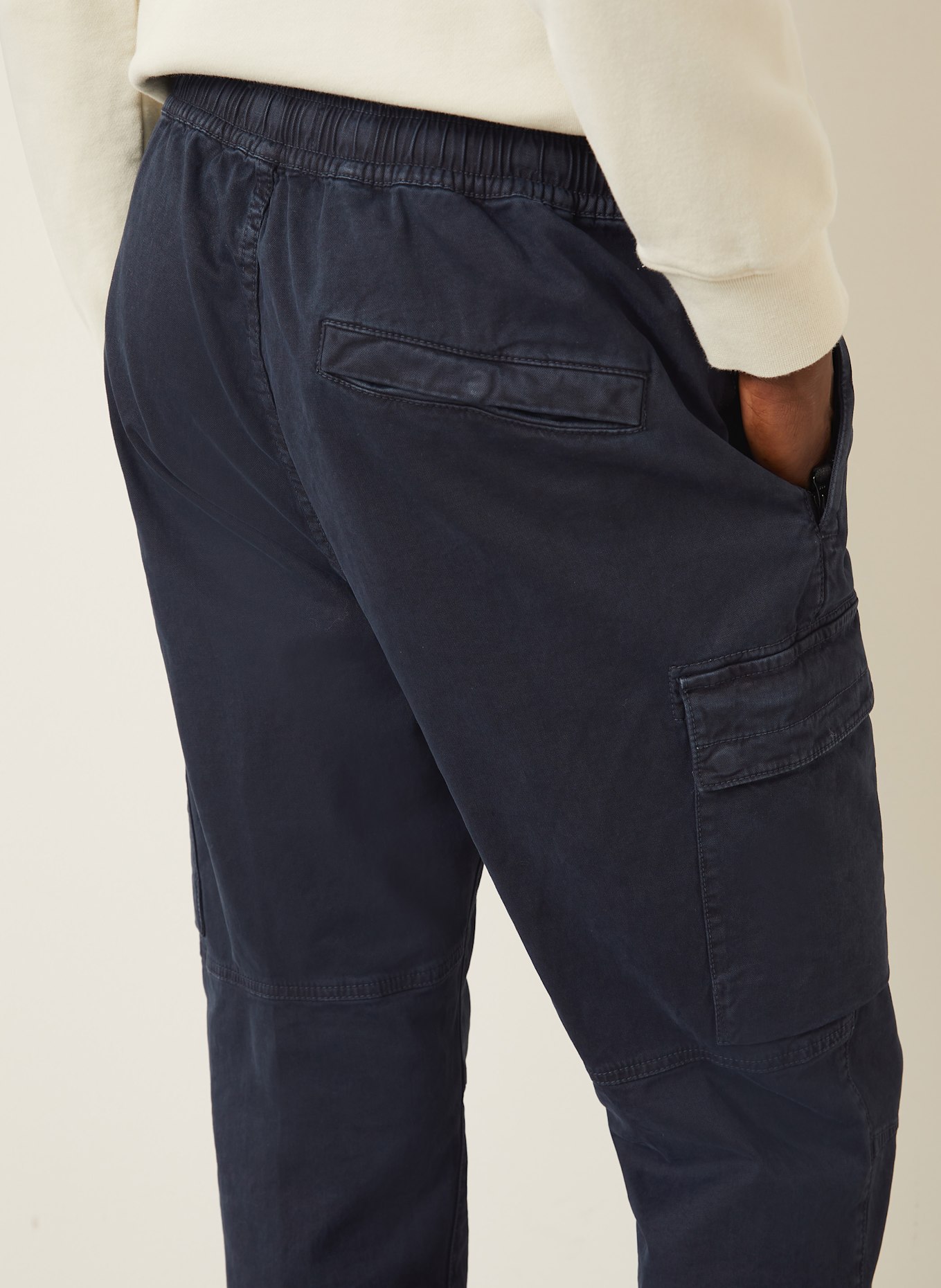 STONE ISLAND Cargohose: DUNKELBLAU