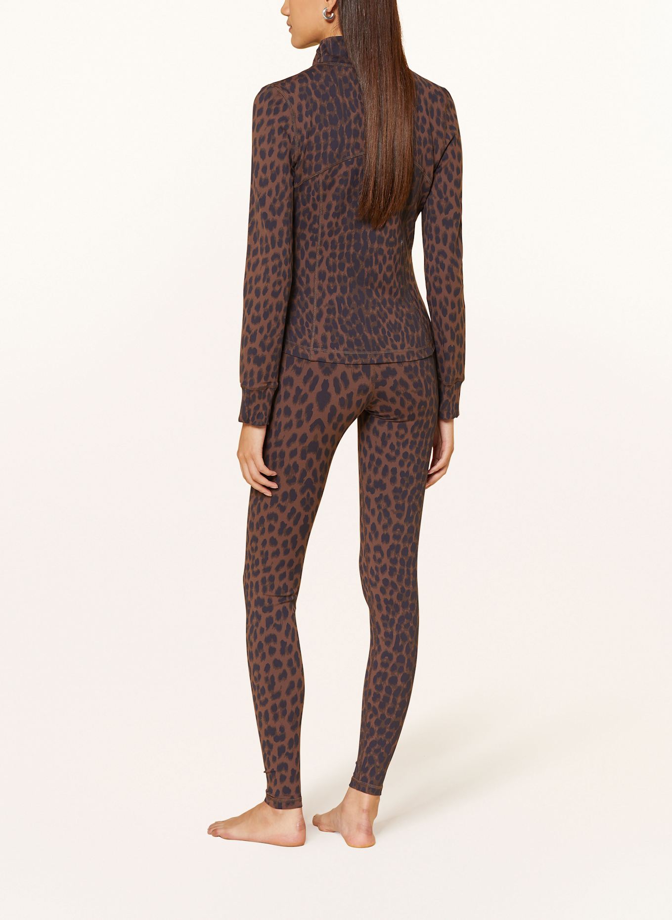 OH APRIL Leggings JUNA: BROWN / DARK BROWN