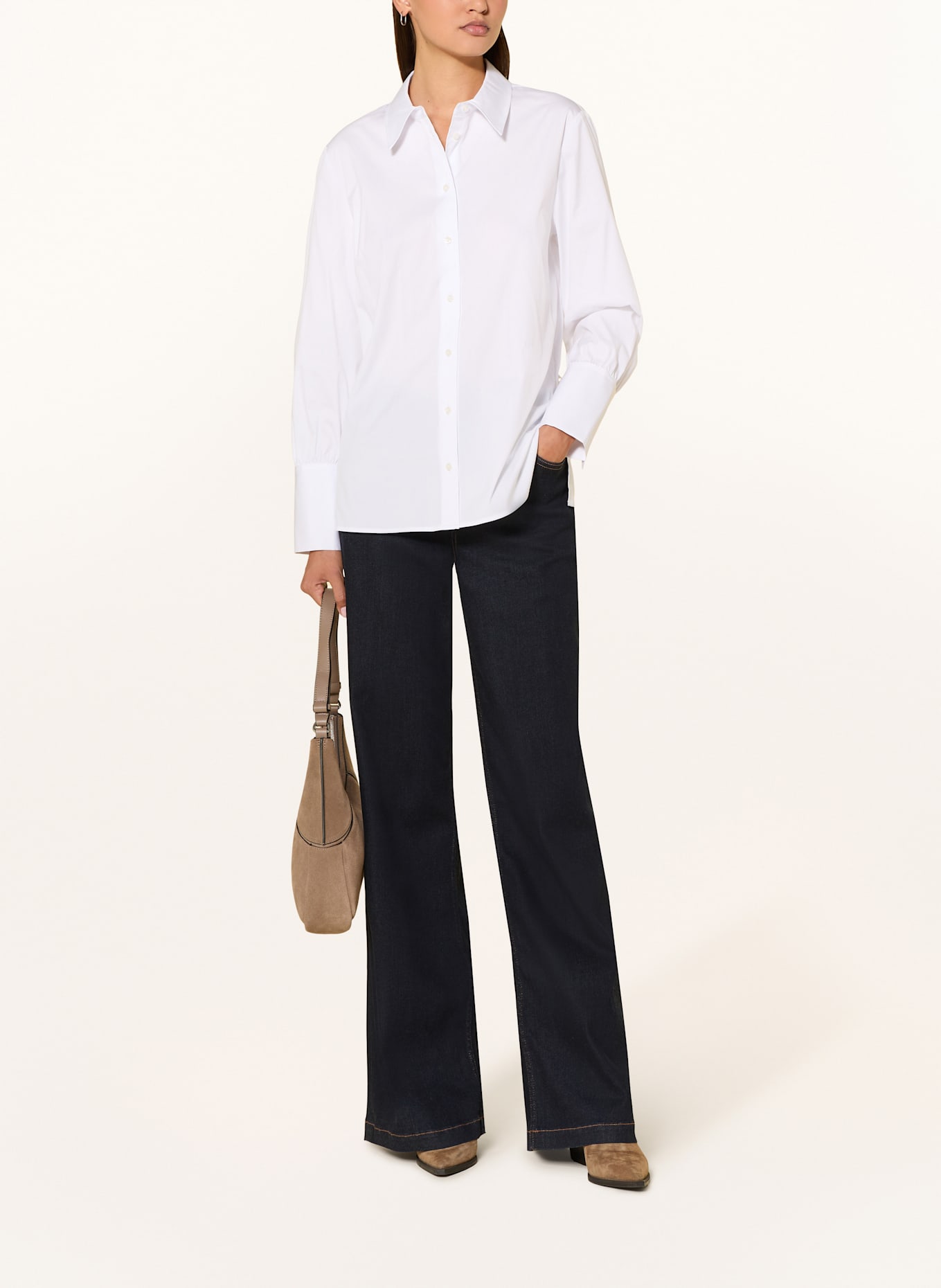 JOOP! Hemdbluse BESSY: WEISS