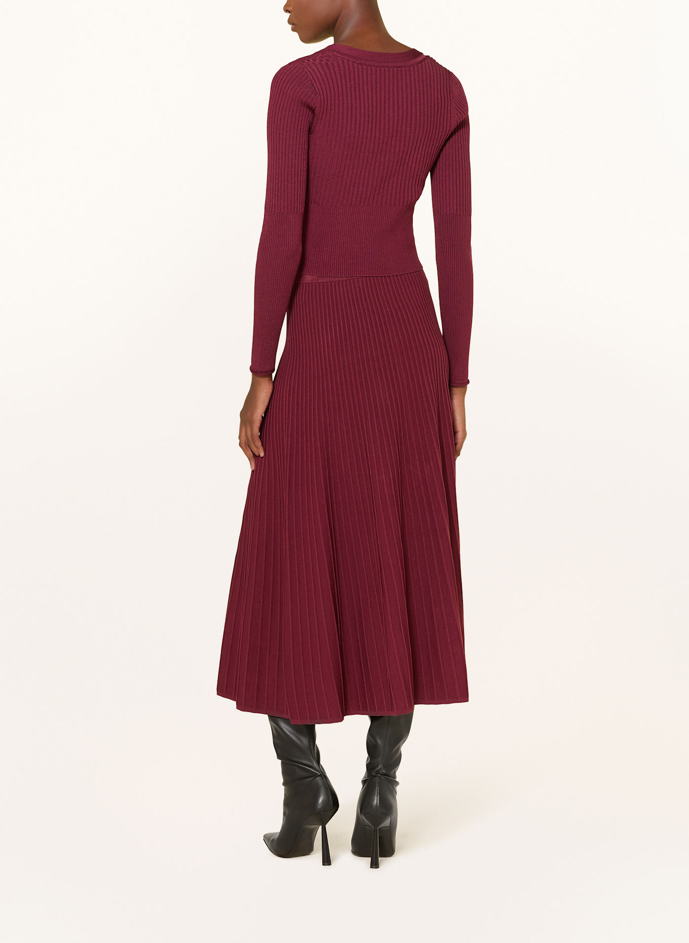 SIMKHAI Strickjacke AILANY: DUNKELROT