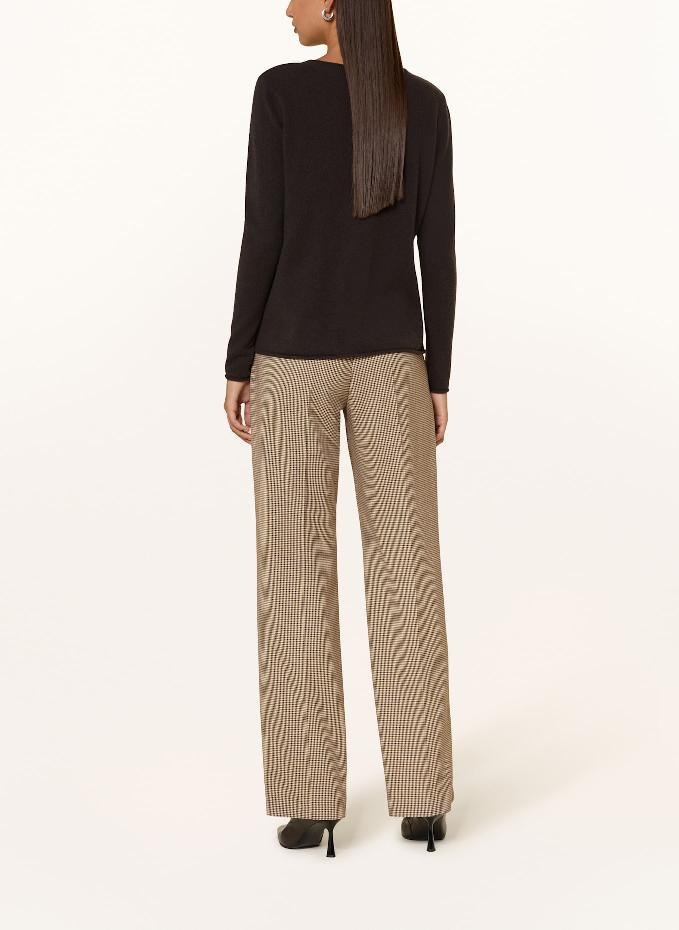 JOOP! Marlenehose PINELLA: CAMEL / DUNKELBRAUN