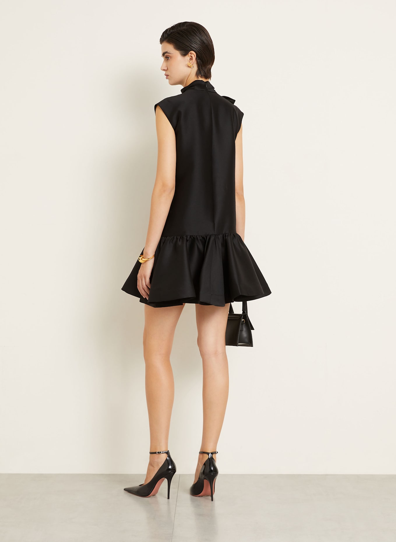 ZIMMERMANN Kleid HYPNOTIC BOW: SCHWARZ