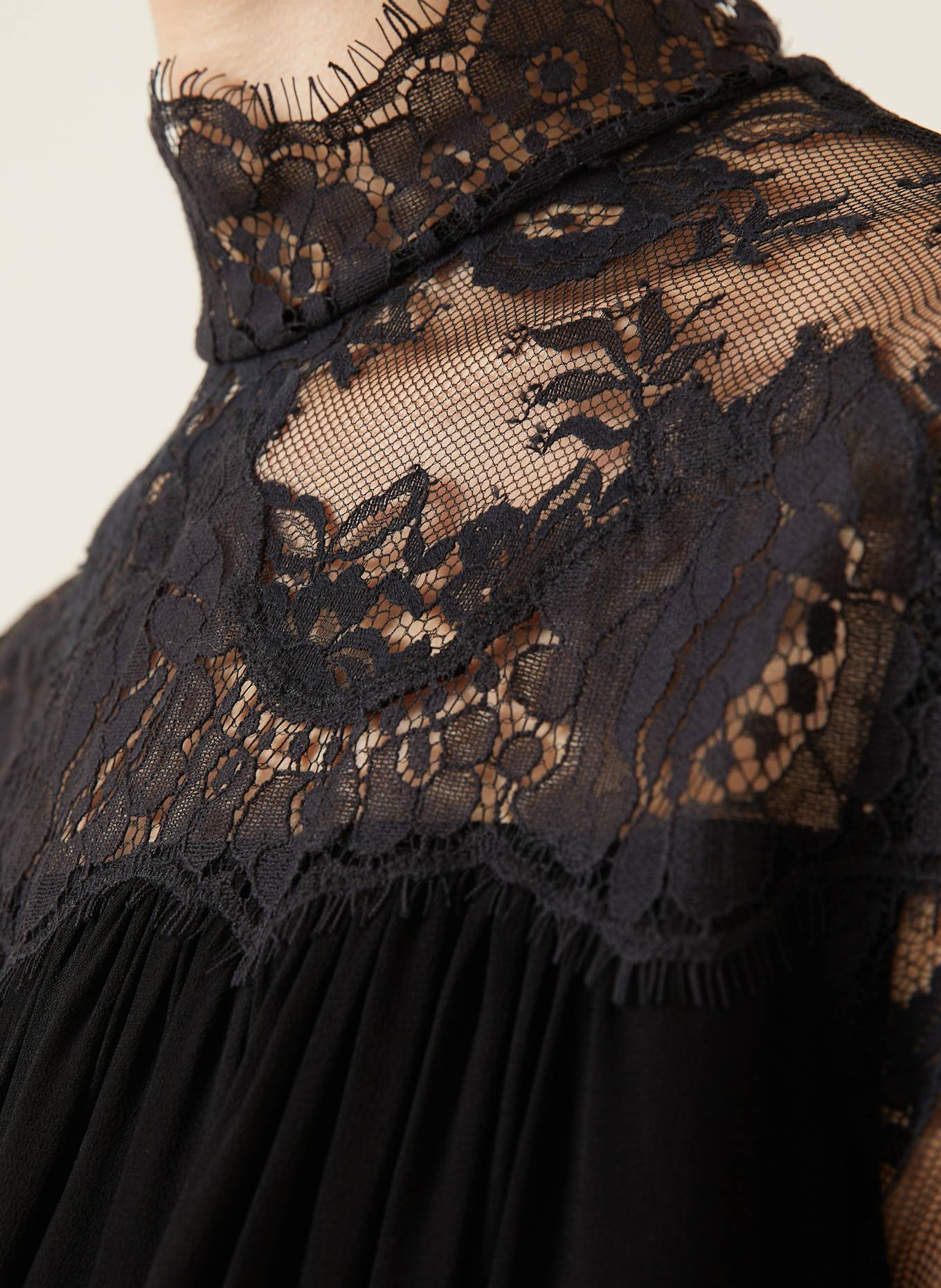 ZIMMERMANN Blusenshirt HYPNOTIC: SCHWARZ