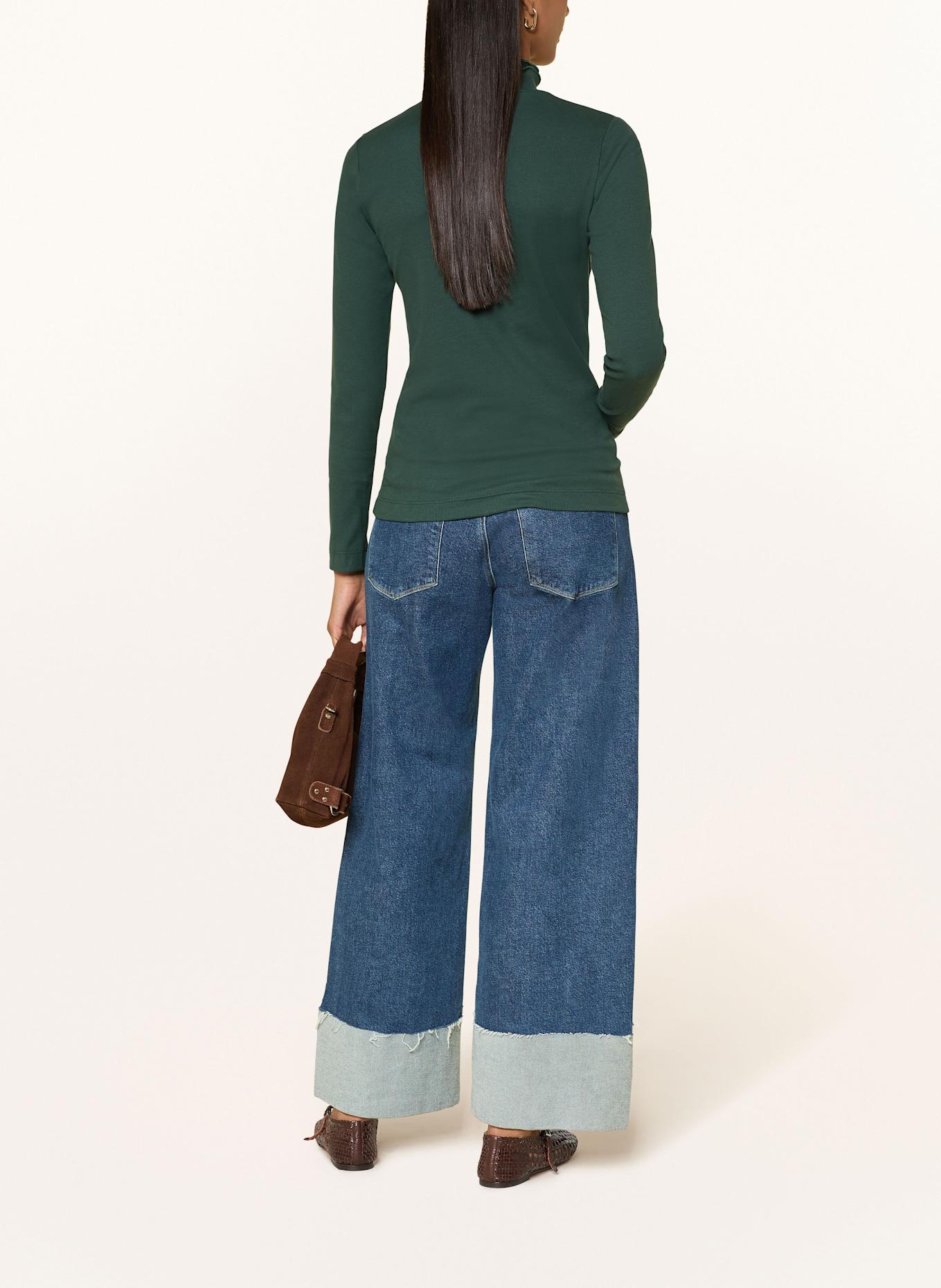 ZAÍDA Longsleeve: DUNKELGRÜN