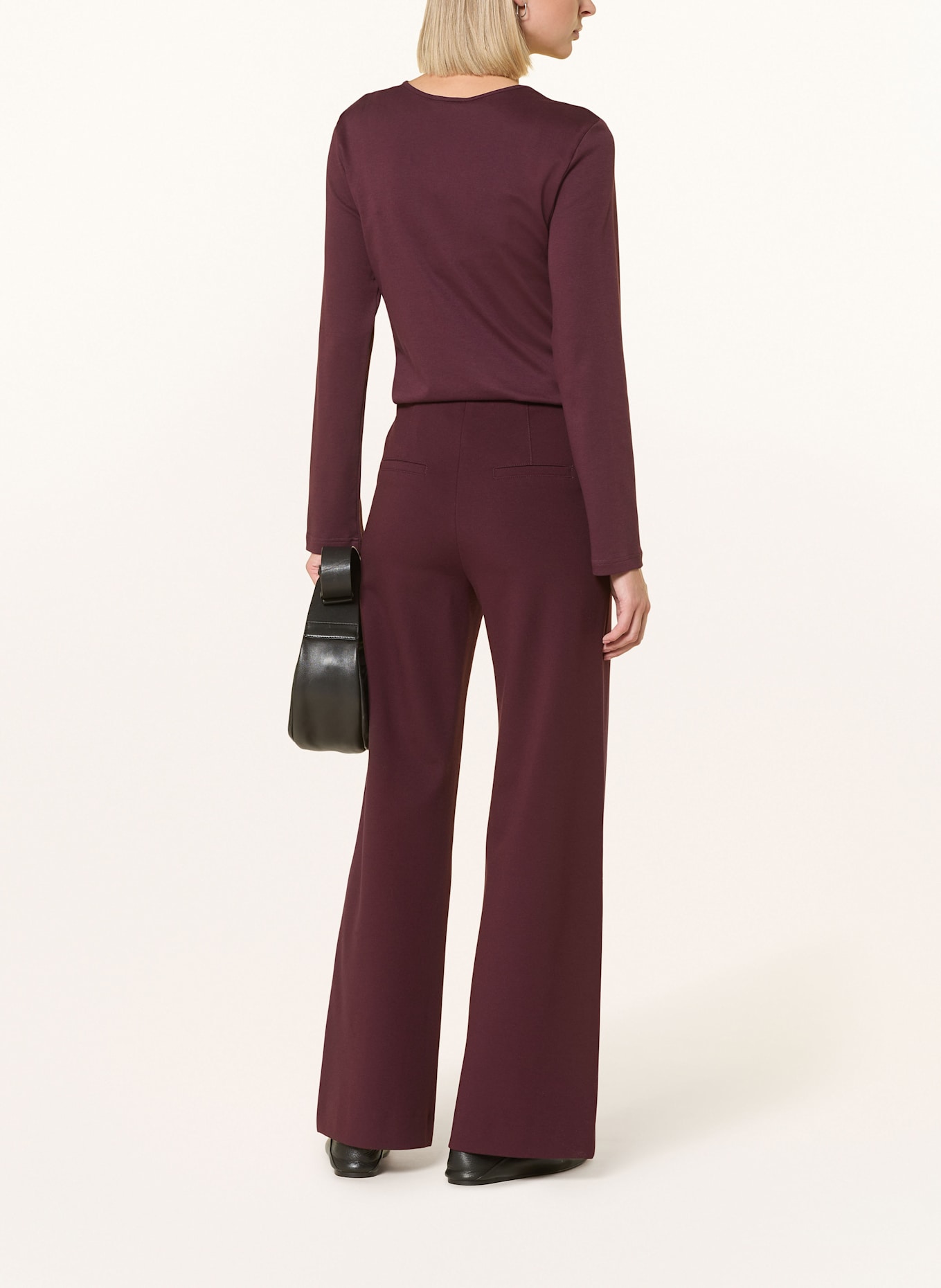 ZAÍDA Longsleeve: DUNKELROT