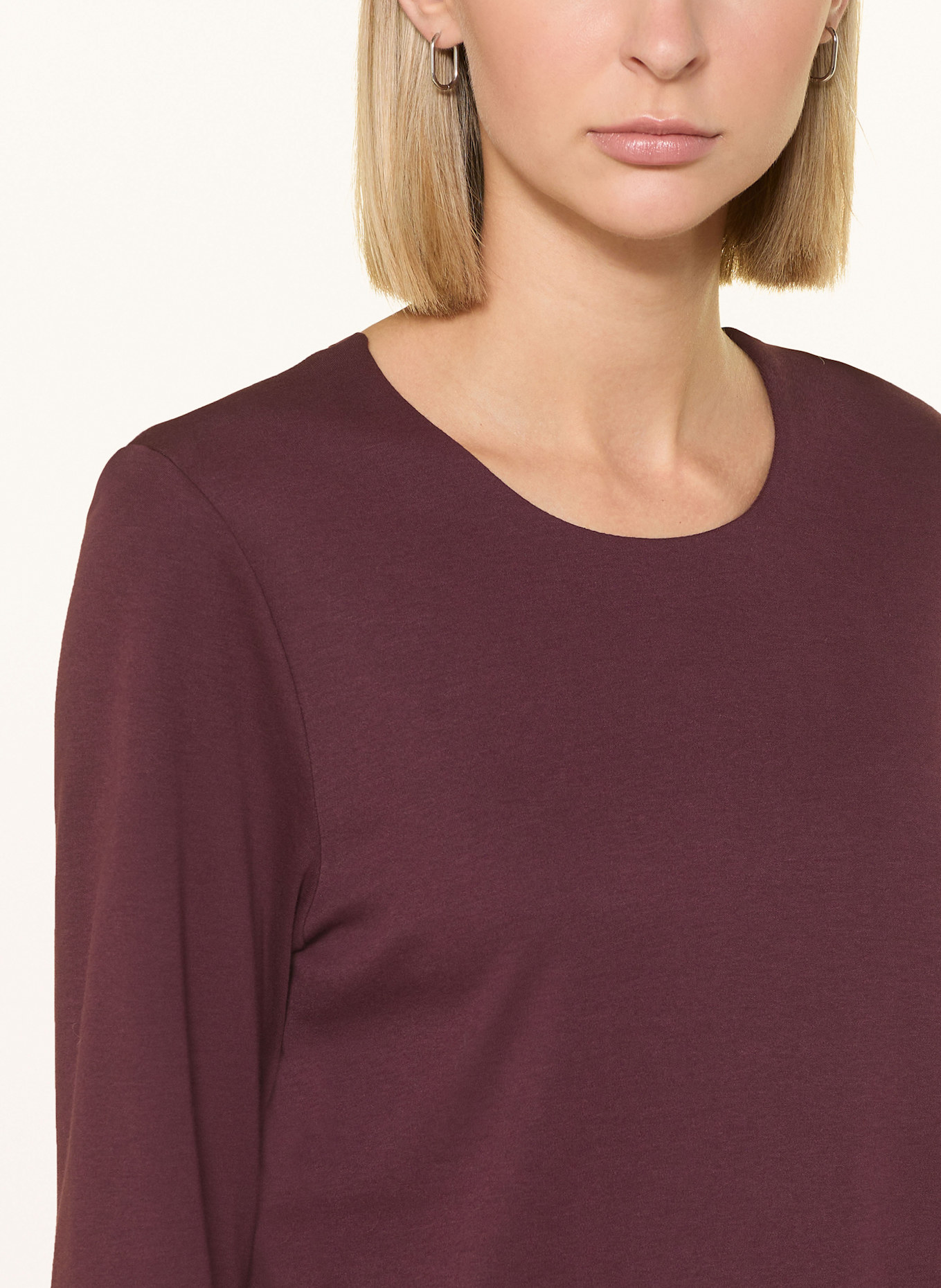 ZAÍDA Longsleeve: DUNKELROT