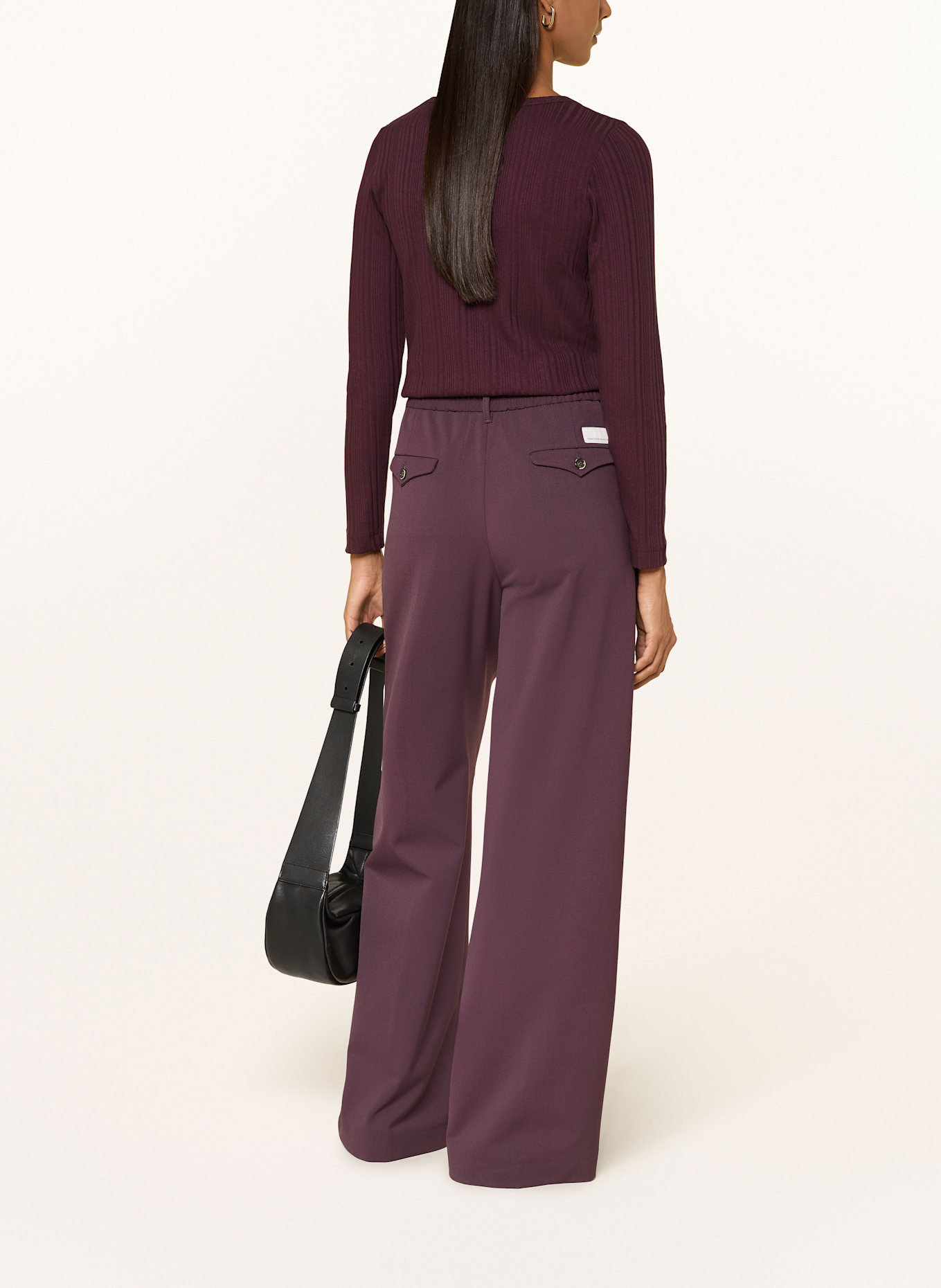 efixelle Longsleeve: DUNKELROT