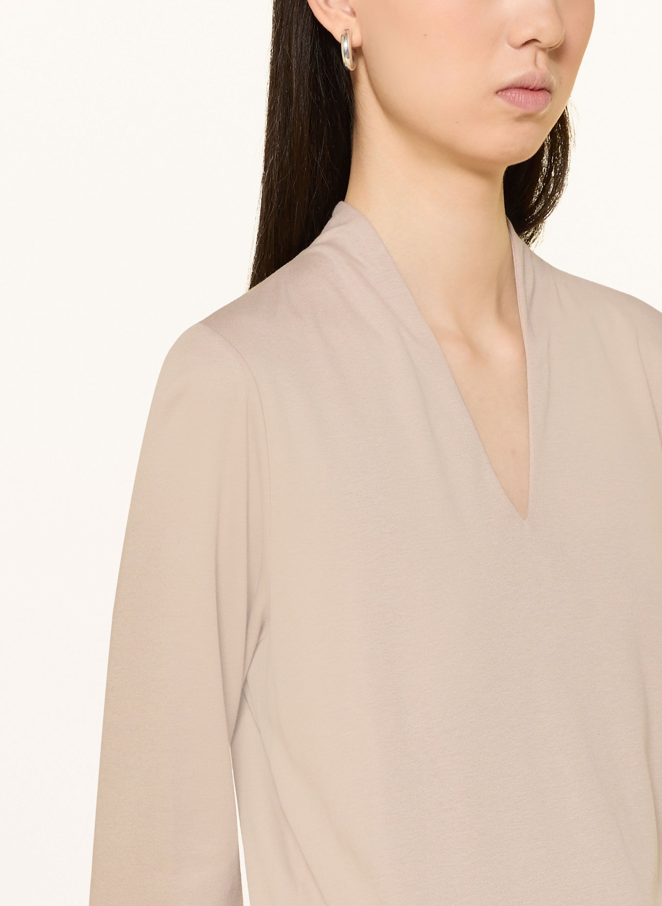 efixelle Longsleeve: BEIGE