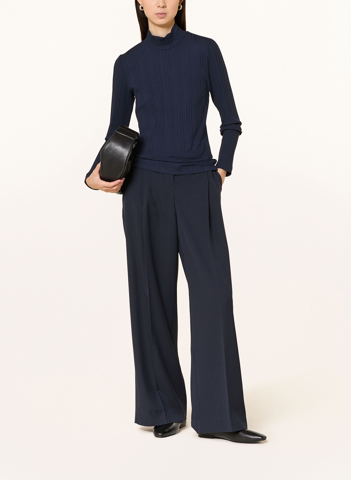 efixelle Longsleeve: DUNKELBLAU