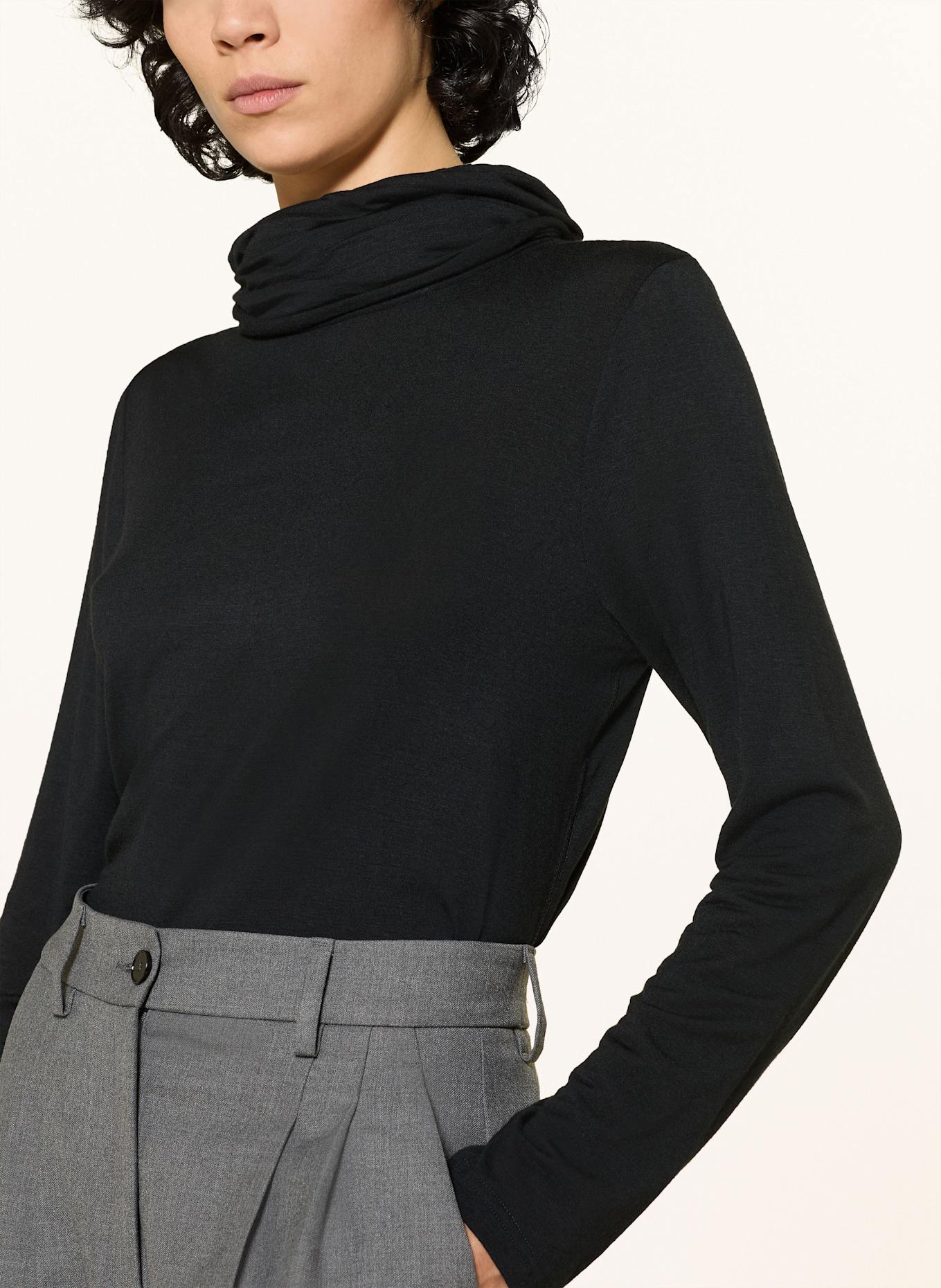 lilienfels Rollkragenshirt: SCHWARZ