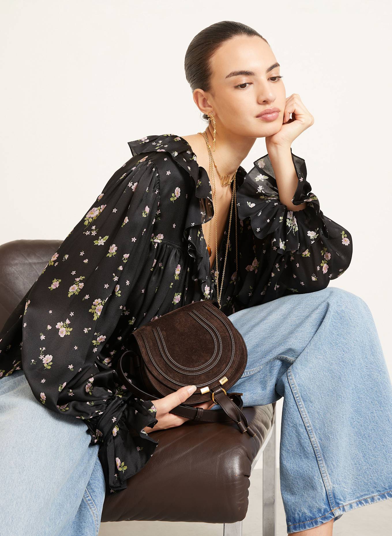 Chloé Crossbody bag MARCIE: KOHL BROWN