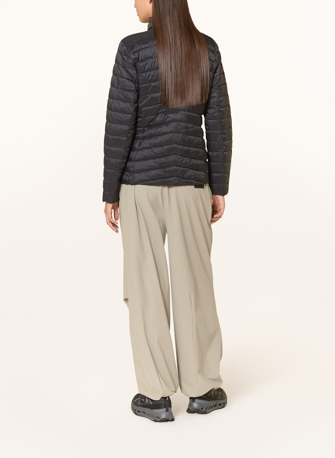 me°ru' Steppjacke WESTON 2.0: SCHWARZ