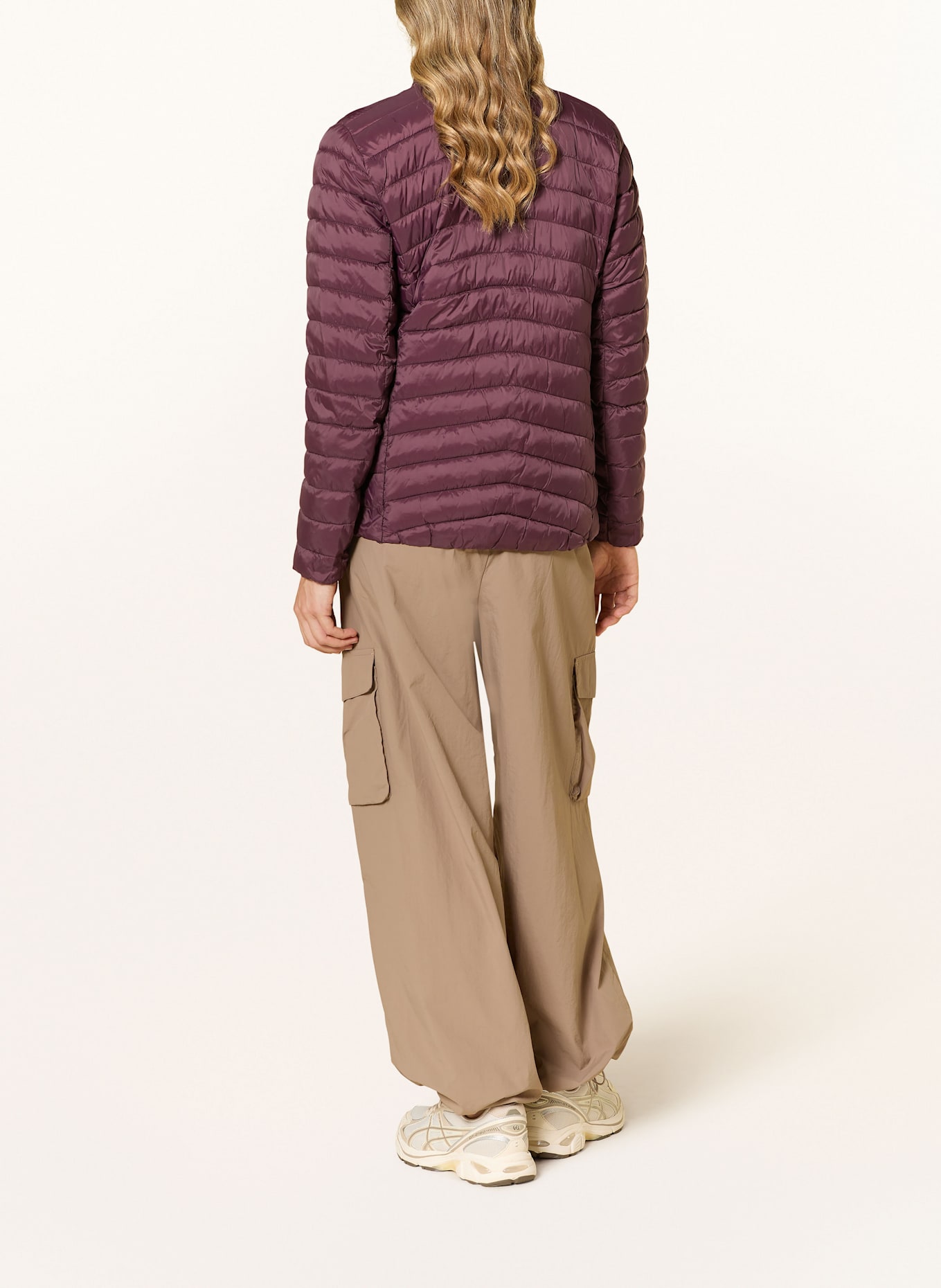 me°ru' Steppjacke WESTON 2.0: DUNKELROT