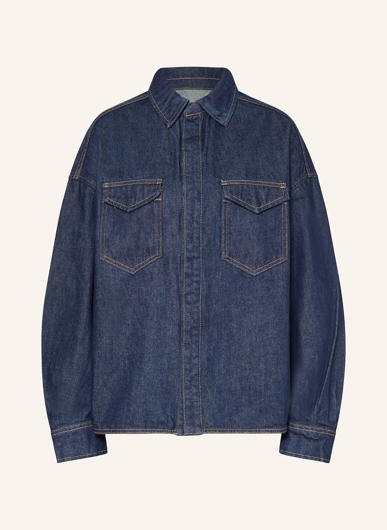 EB DENIM Jeansbluse DANIELE: DUNKELBLAU