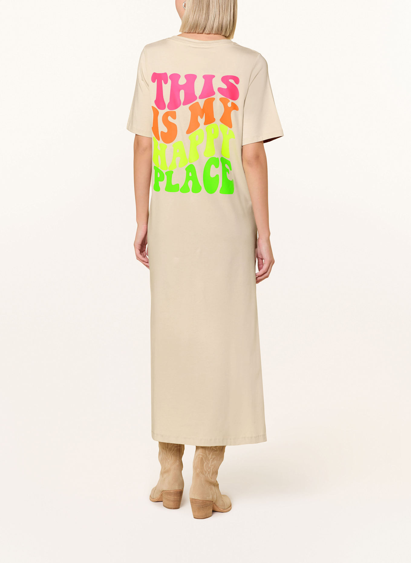 miss goodlife Kleid MY HAPPY PLACE: CREME