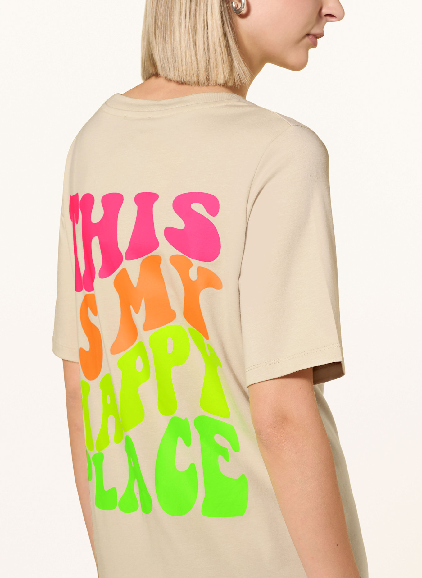 miss goodlife Kleid MY HAPPY PLACE: CREME