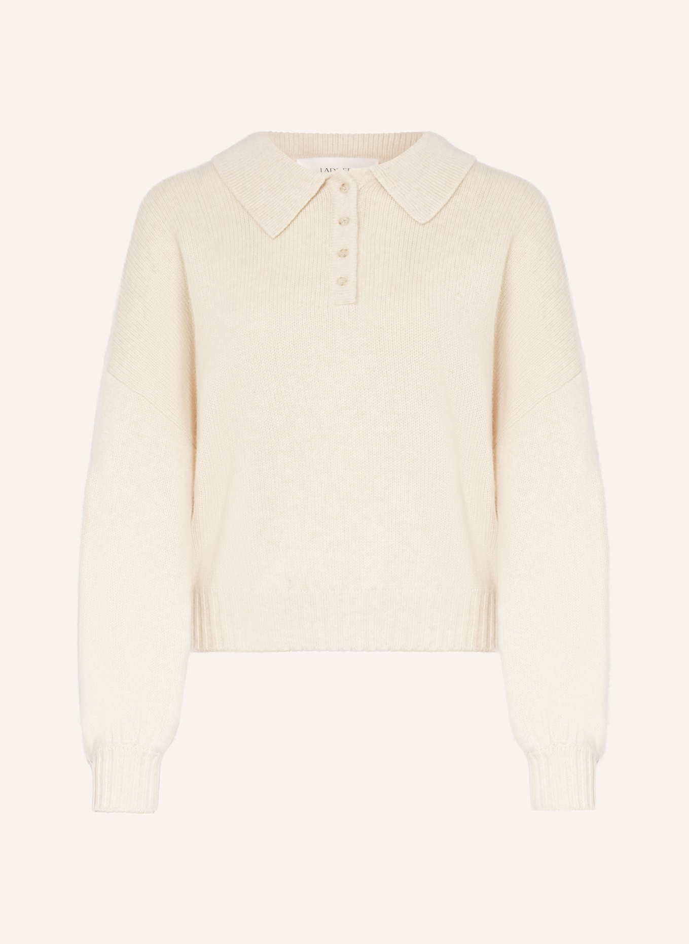 LADNERI Cashmere sweater NIA: CREAM