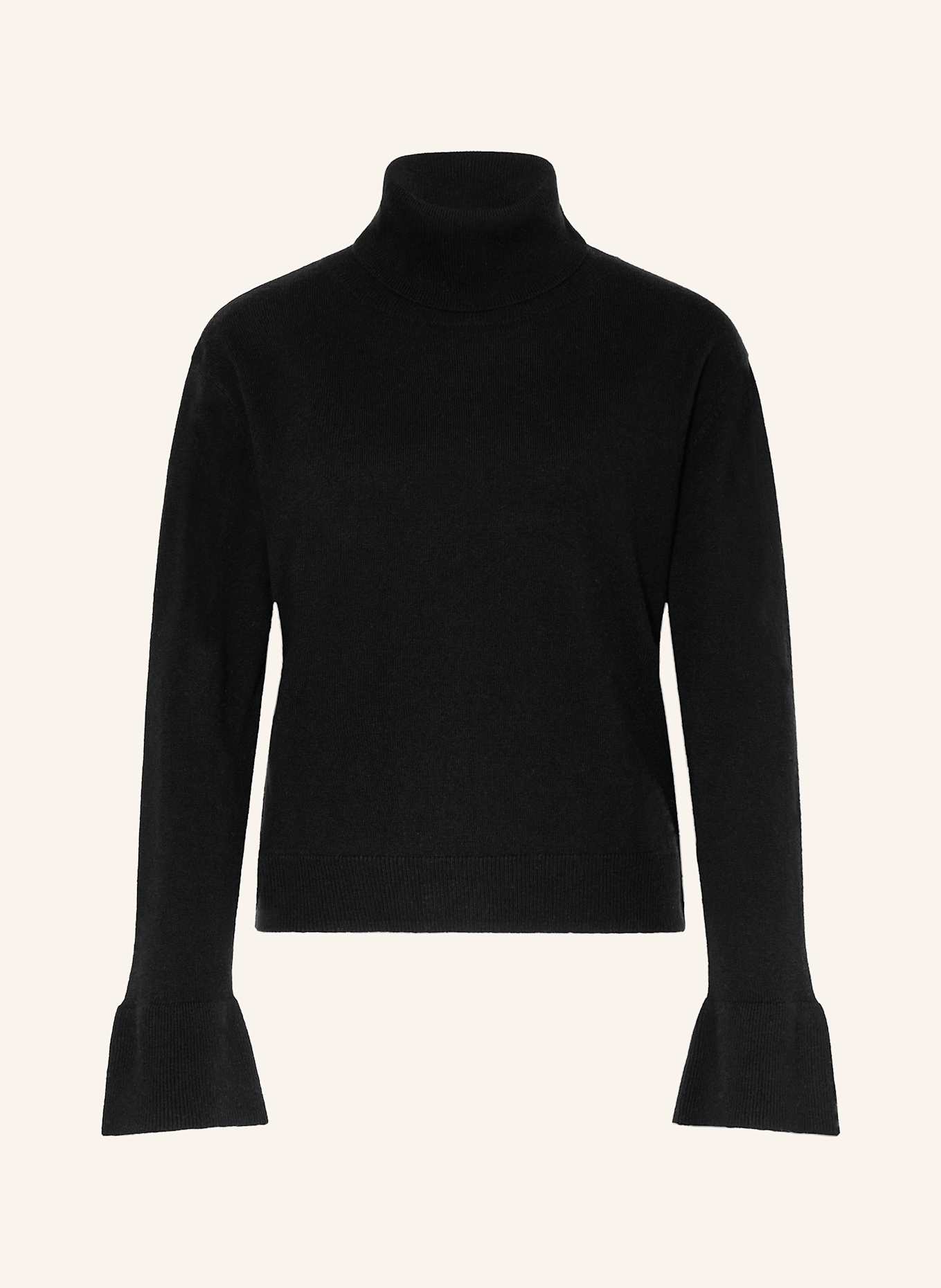 LADNERI Rollkragenpullover SUAVE: SCHWARZ