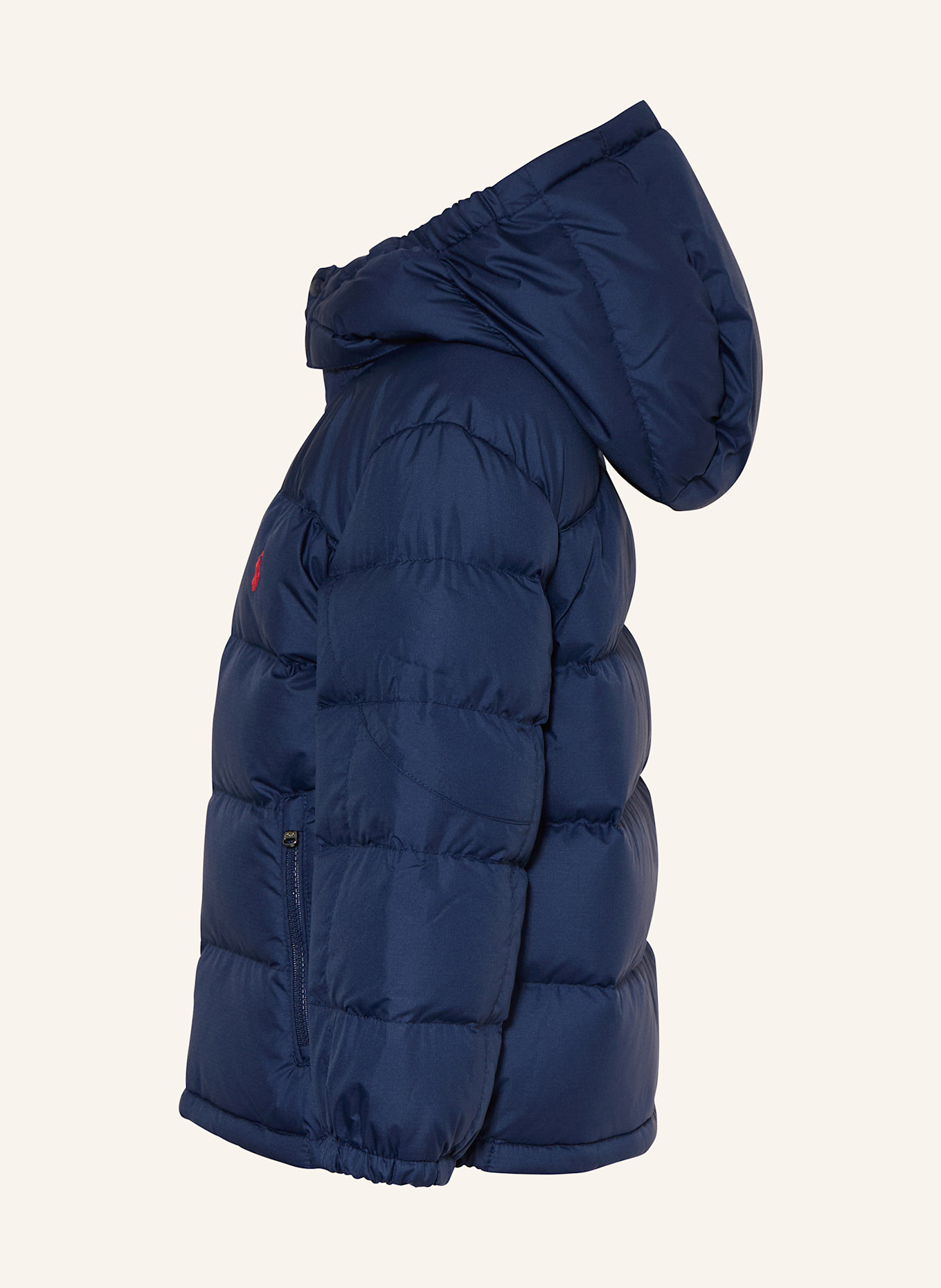 POLO RALPH LAUREN Daunenjacke mit abnehmbarer Kapuze: DUNKELBLAU