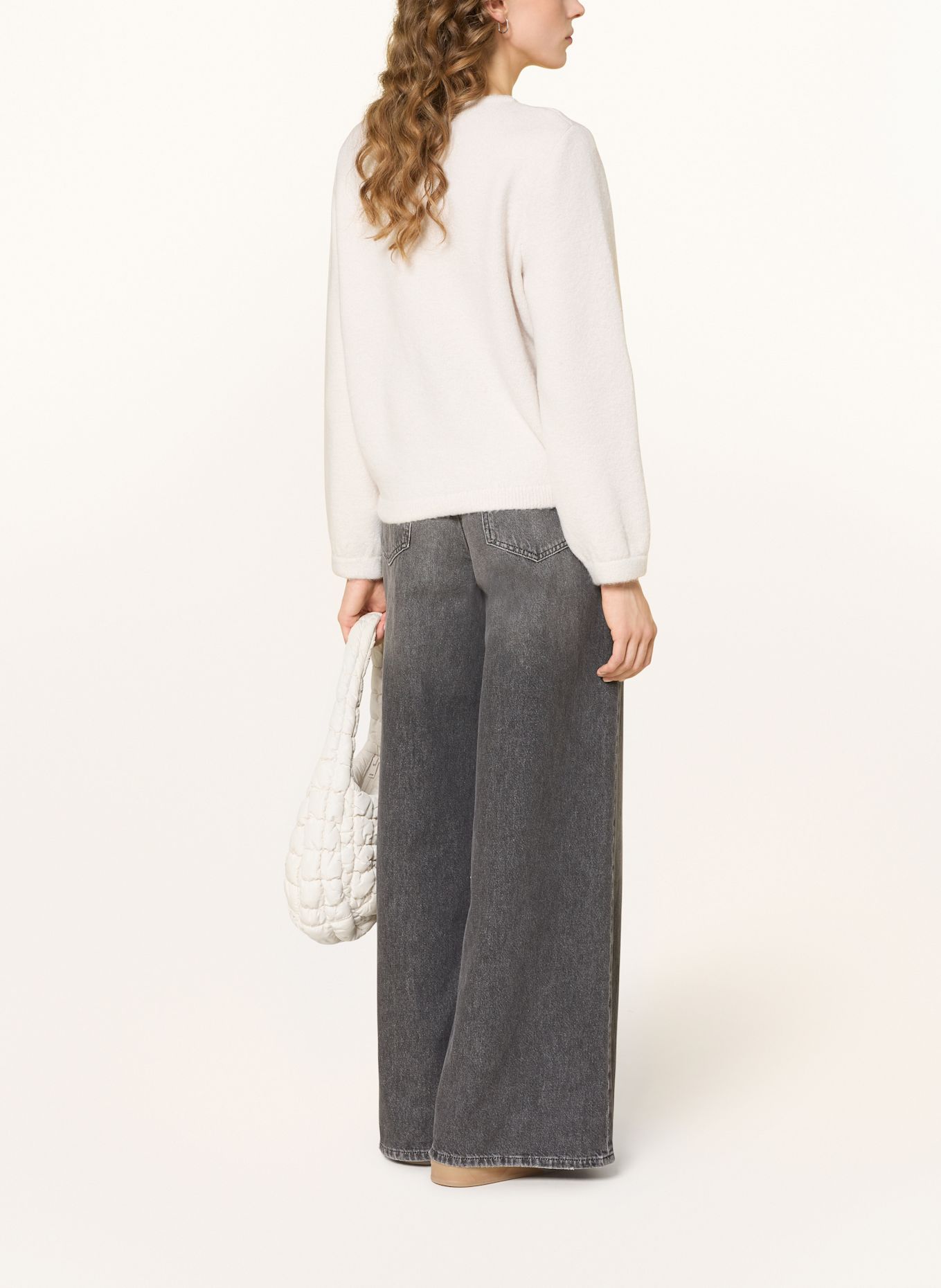 monari Strickjacke: CREME