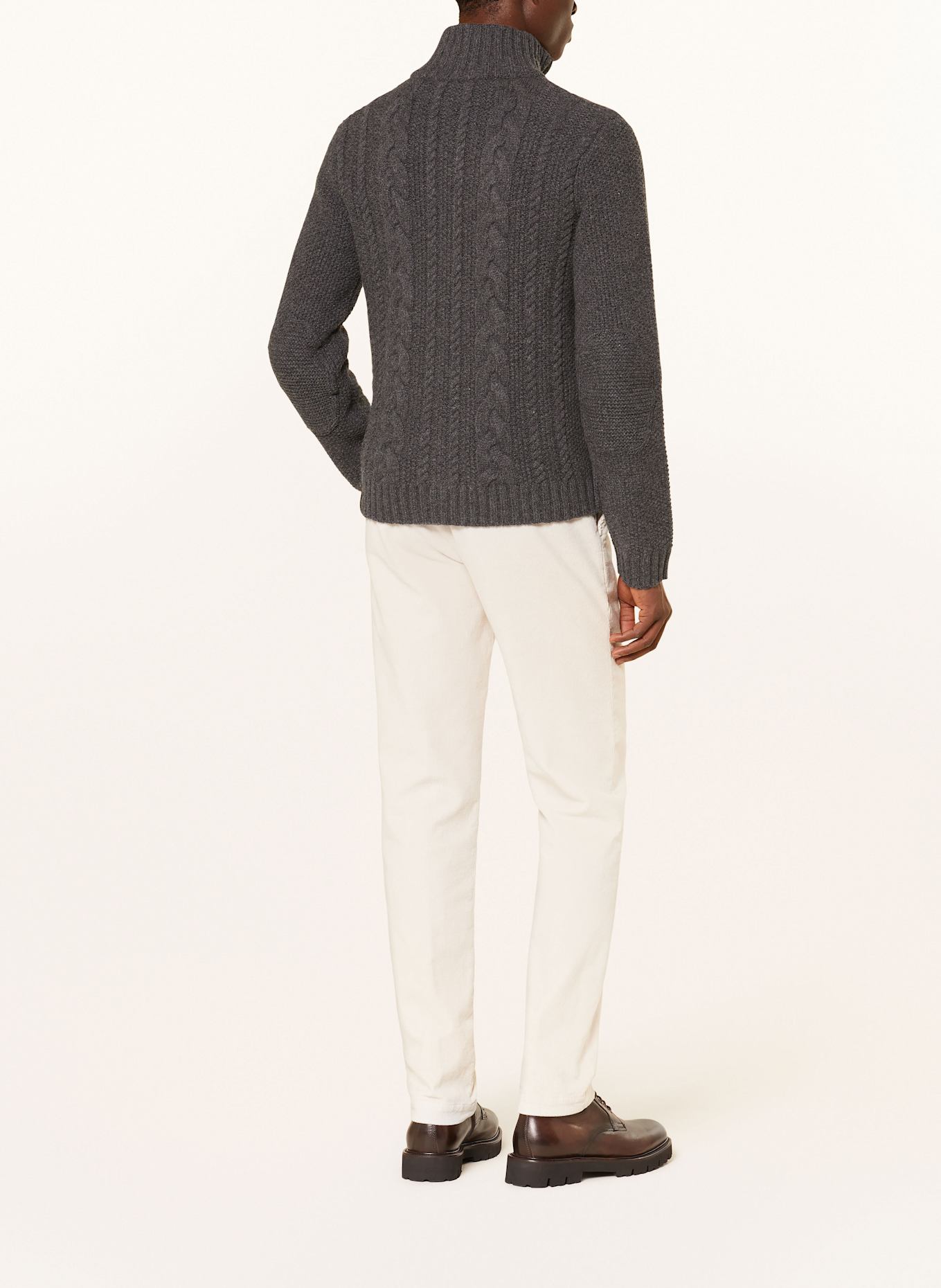 HABSBURG Kardigan DAVIDE: SZARY