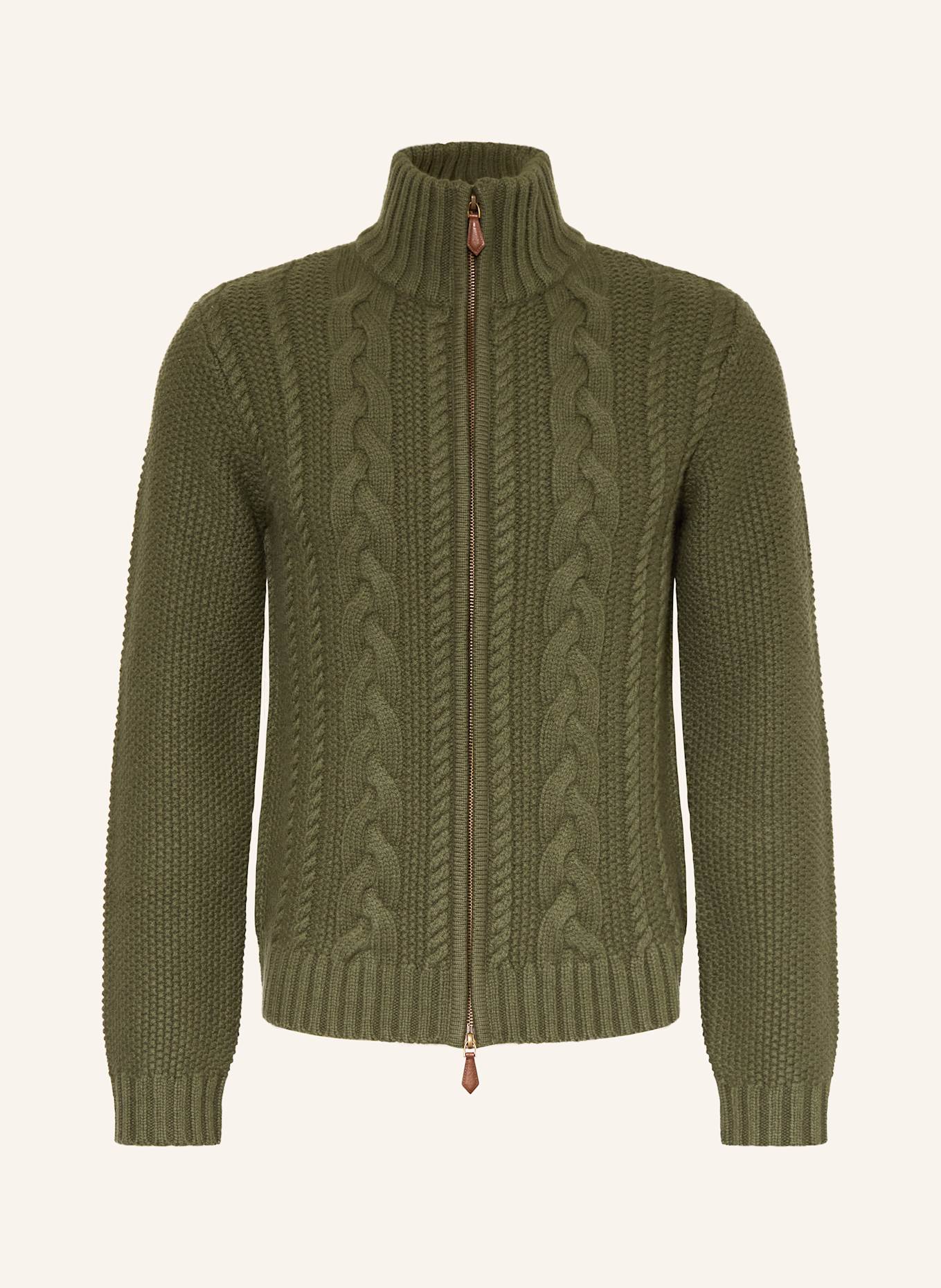 HABSBURG Kardigan DAVIDE: ZIELONY