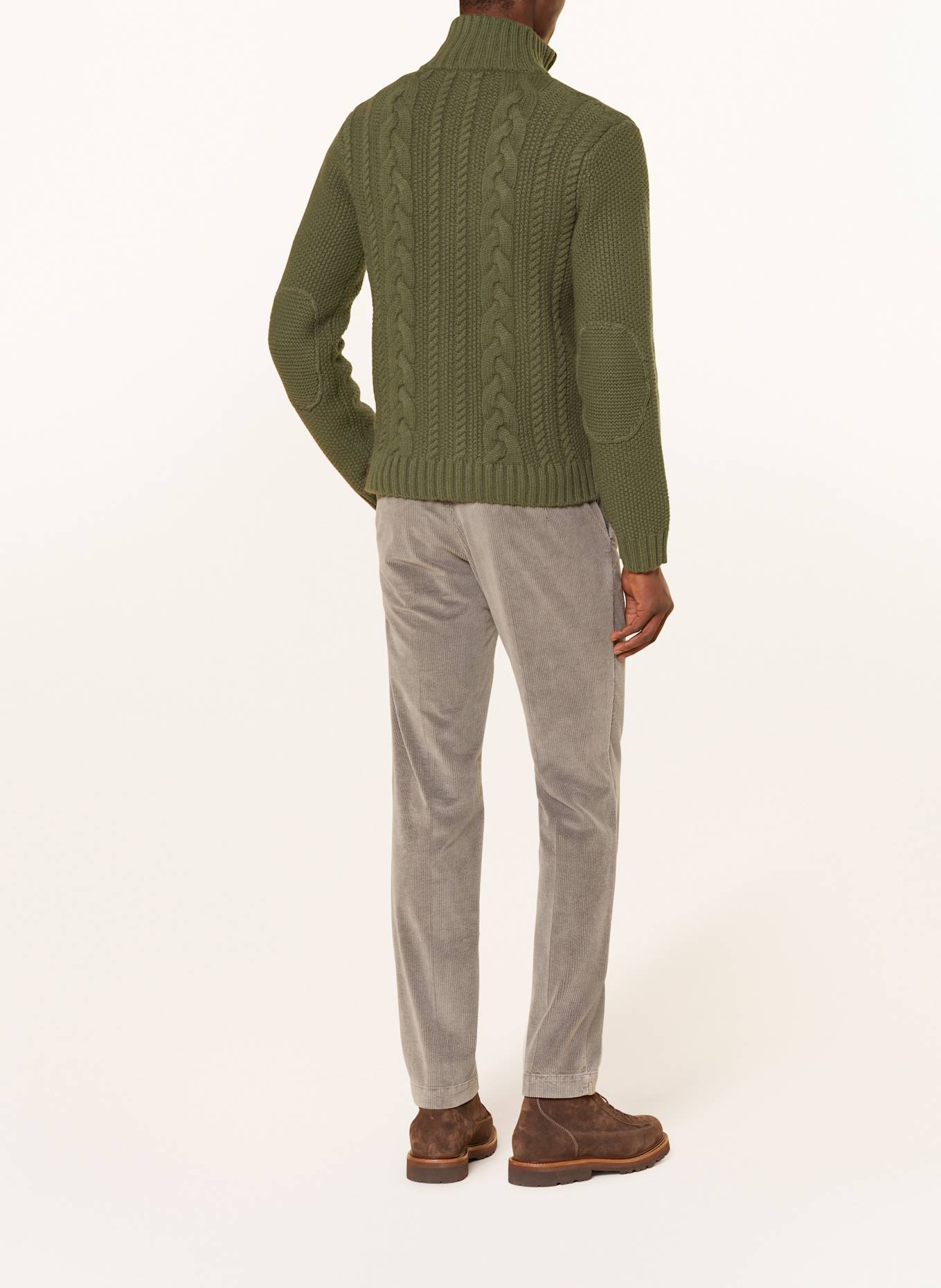 HABSBURG Kardigan DAVIDE: ZIELONY