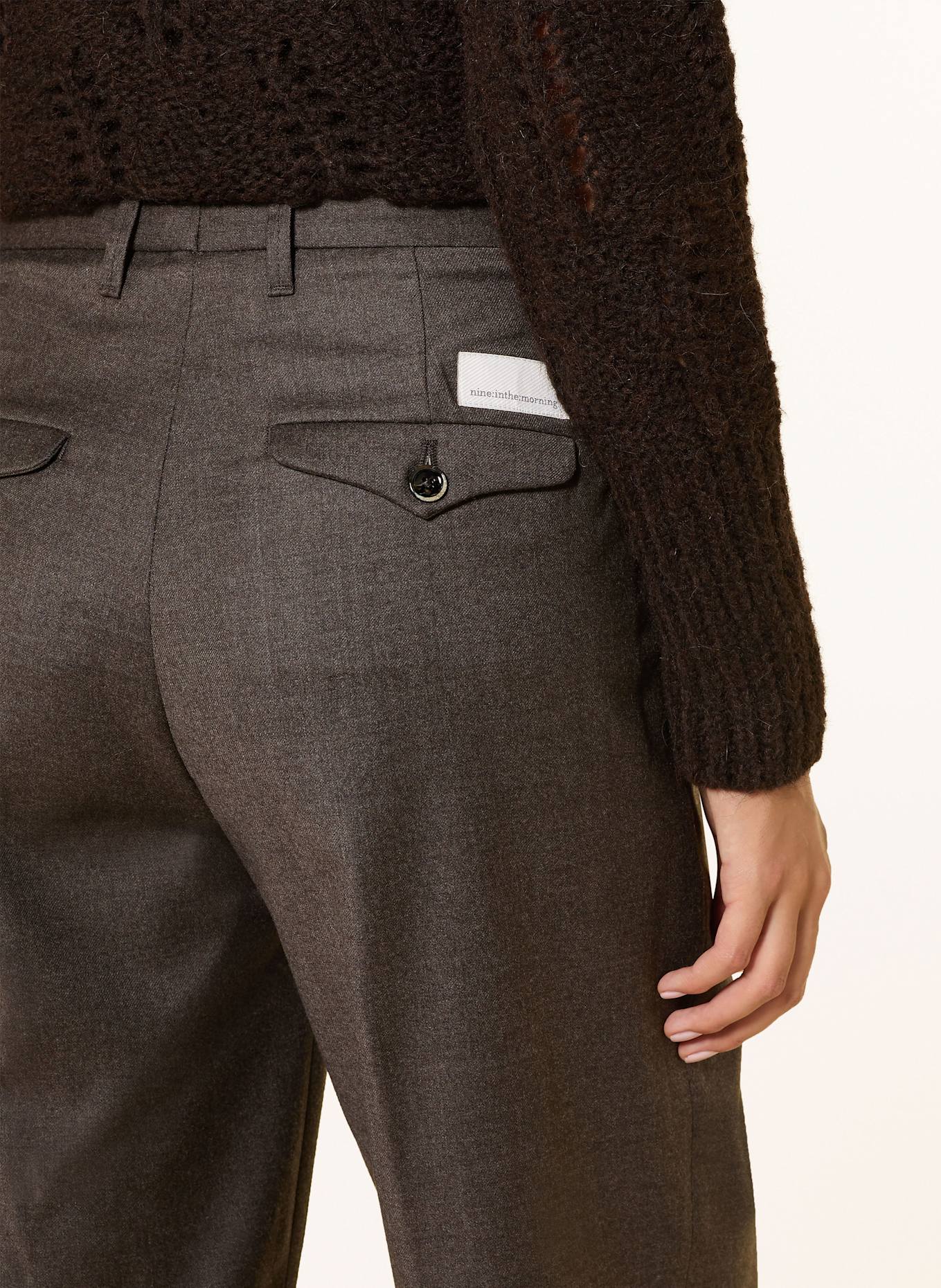 nine:inthe:morning Marlenehose JANIS: TAUPE