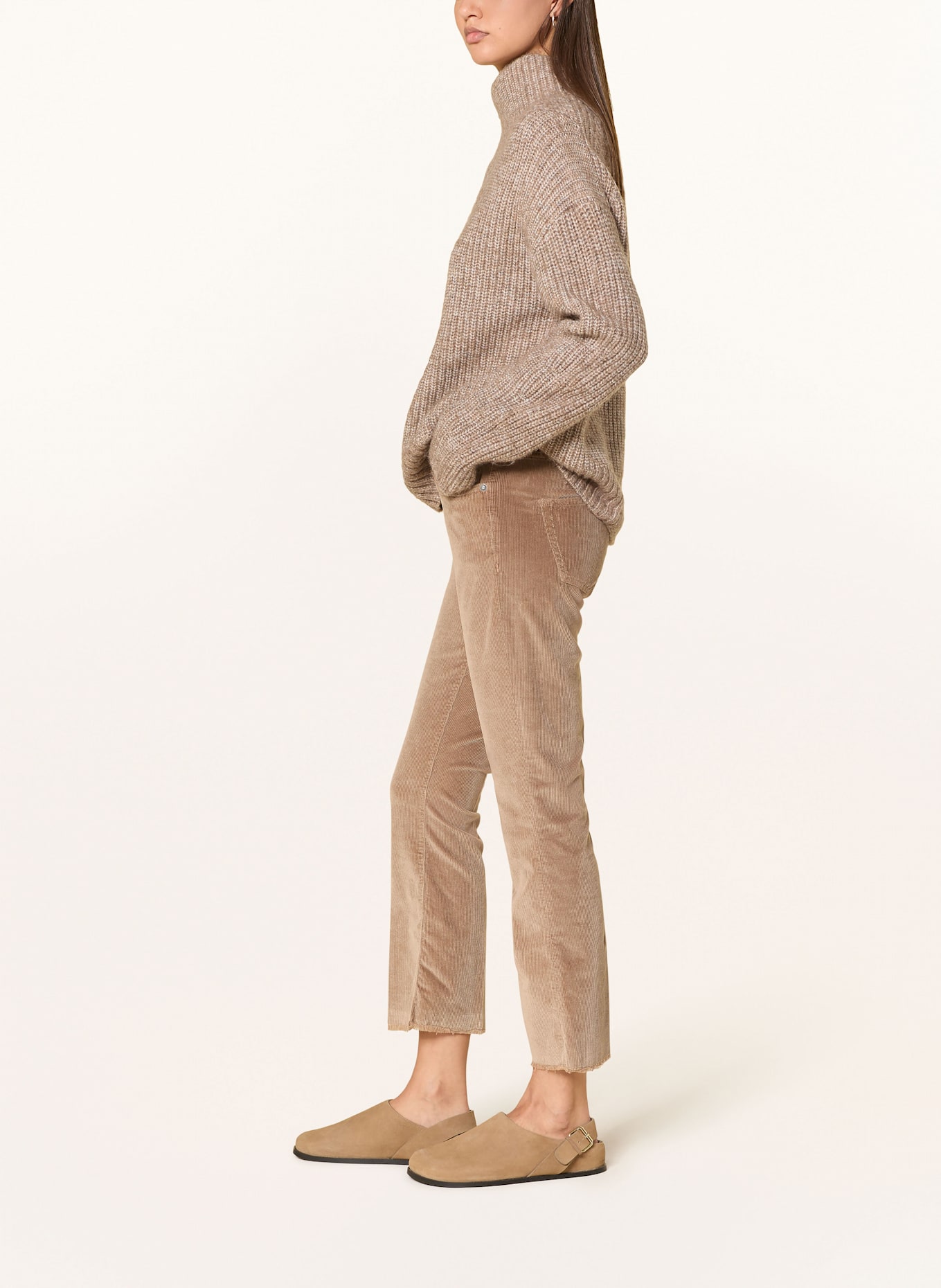 nine:inthe:morning 7/8-Cordhose EASY KICK: BRAUN