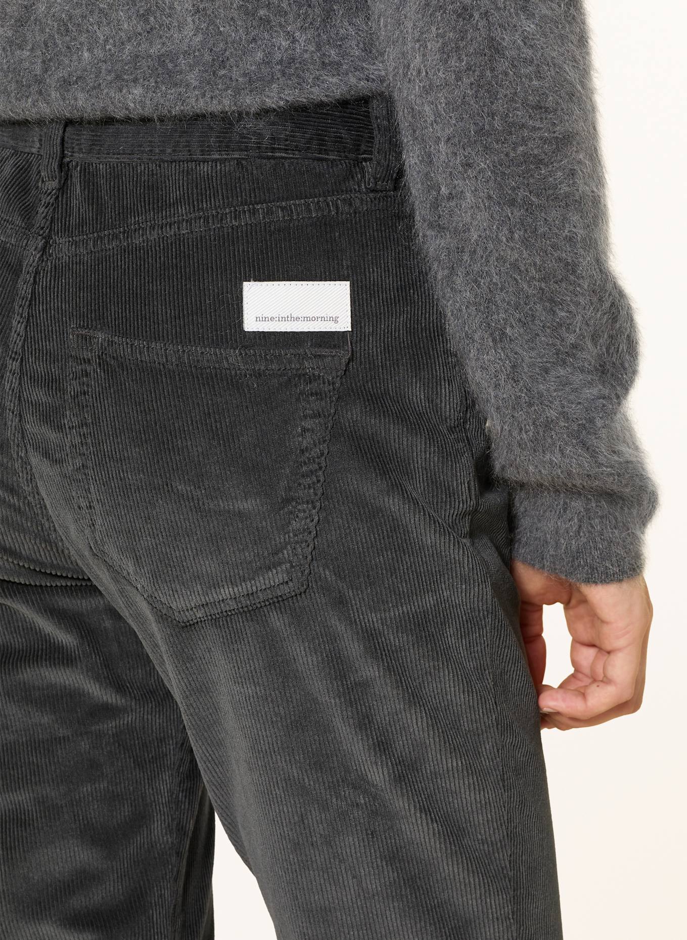 nine:inthe:morning 7/8-Cordhose EASY KICK: DUNKELGRAU