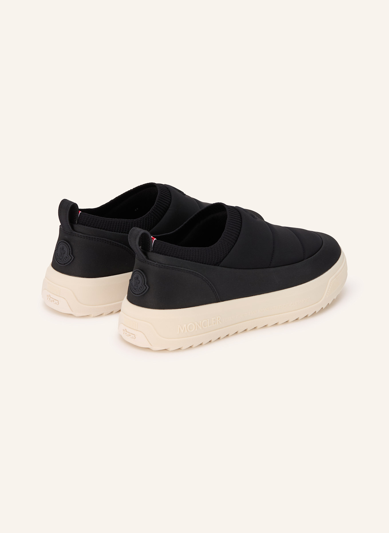 MONCLER Slip-on-Sneaker MONPULSE: SCHWARZ