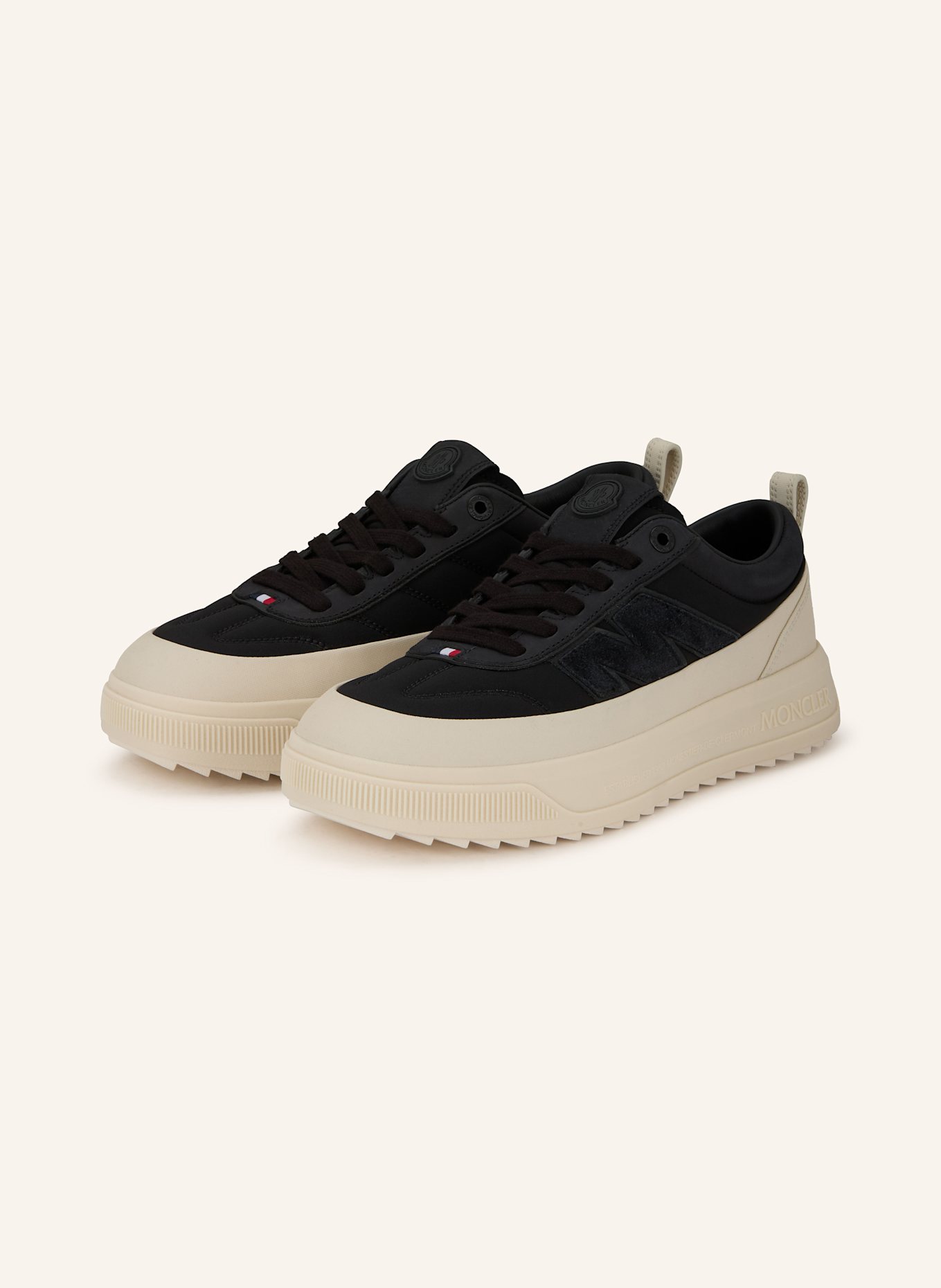 MONCLER Sneakersy MONOPULSE: CZARNY