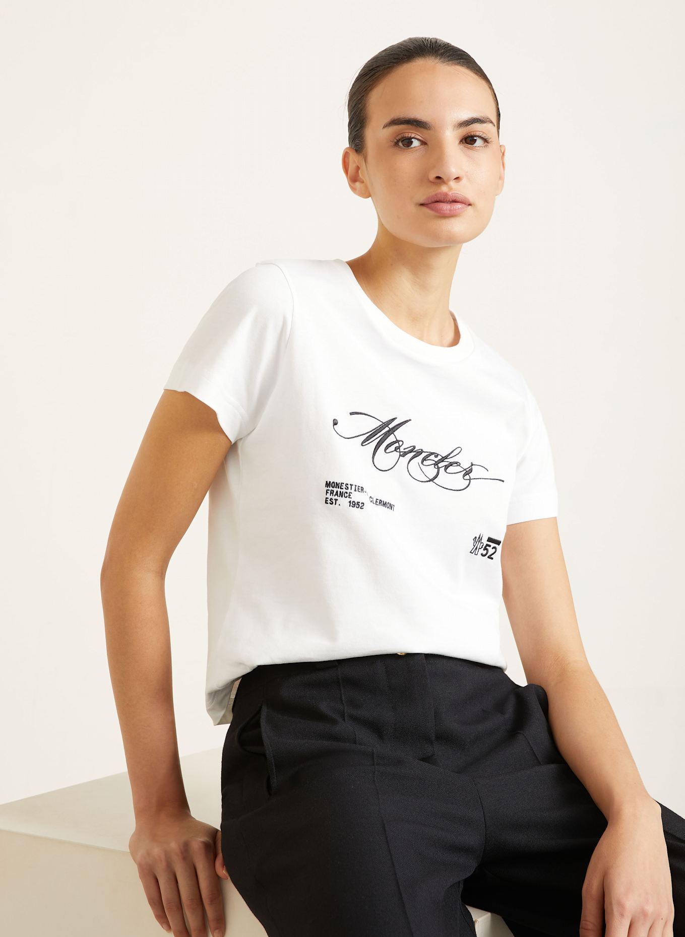 MONCLER T-Shirt: WEISS