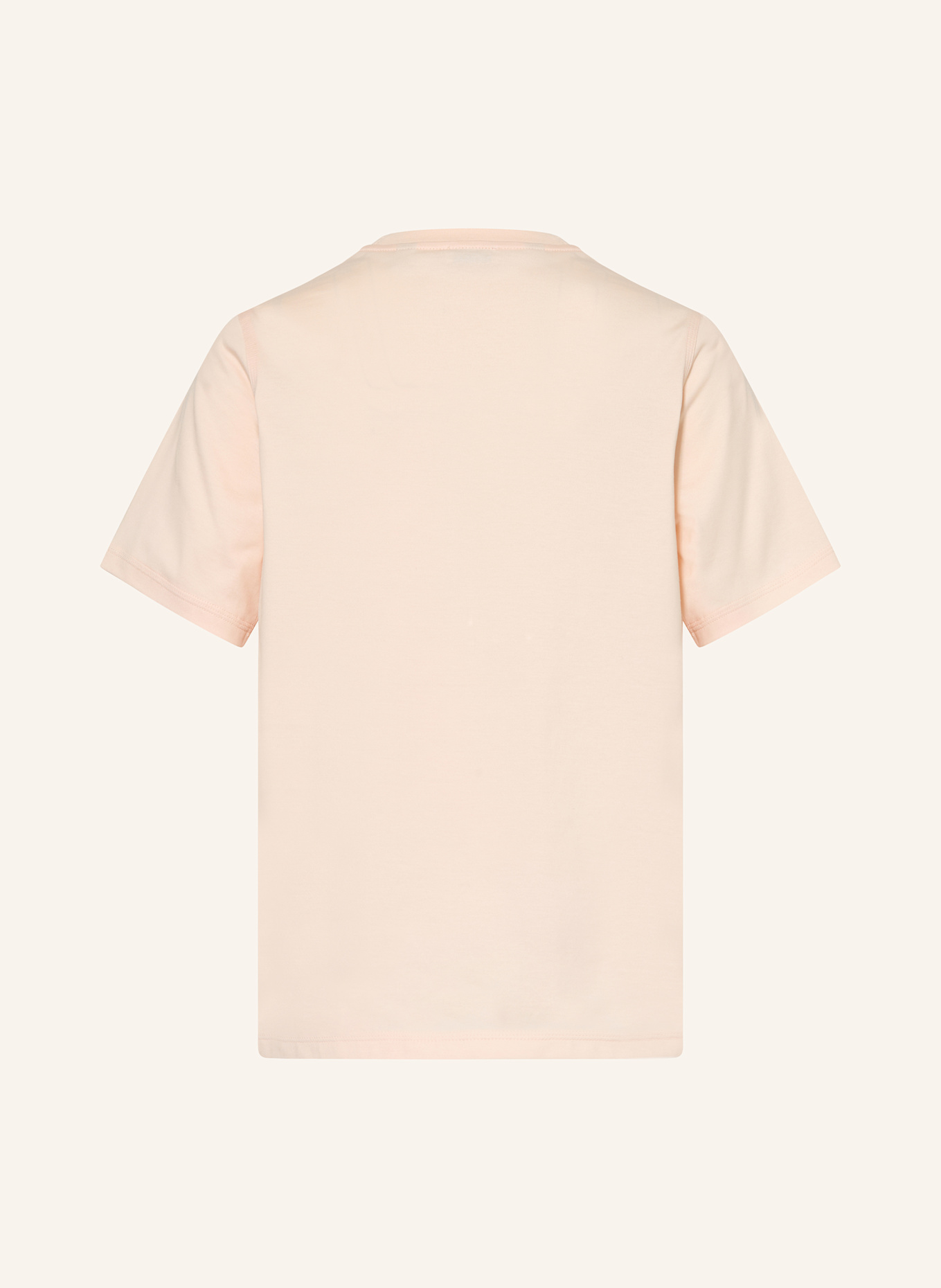 BURBERRY Tričko: TMAVĚ ORANŽOVÁ
