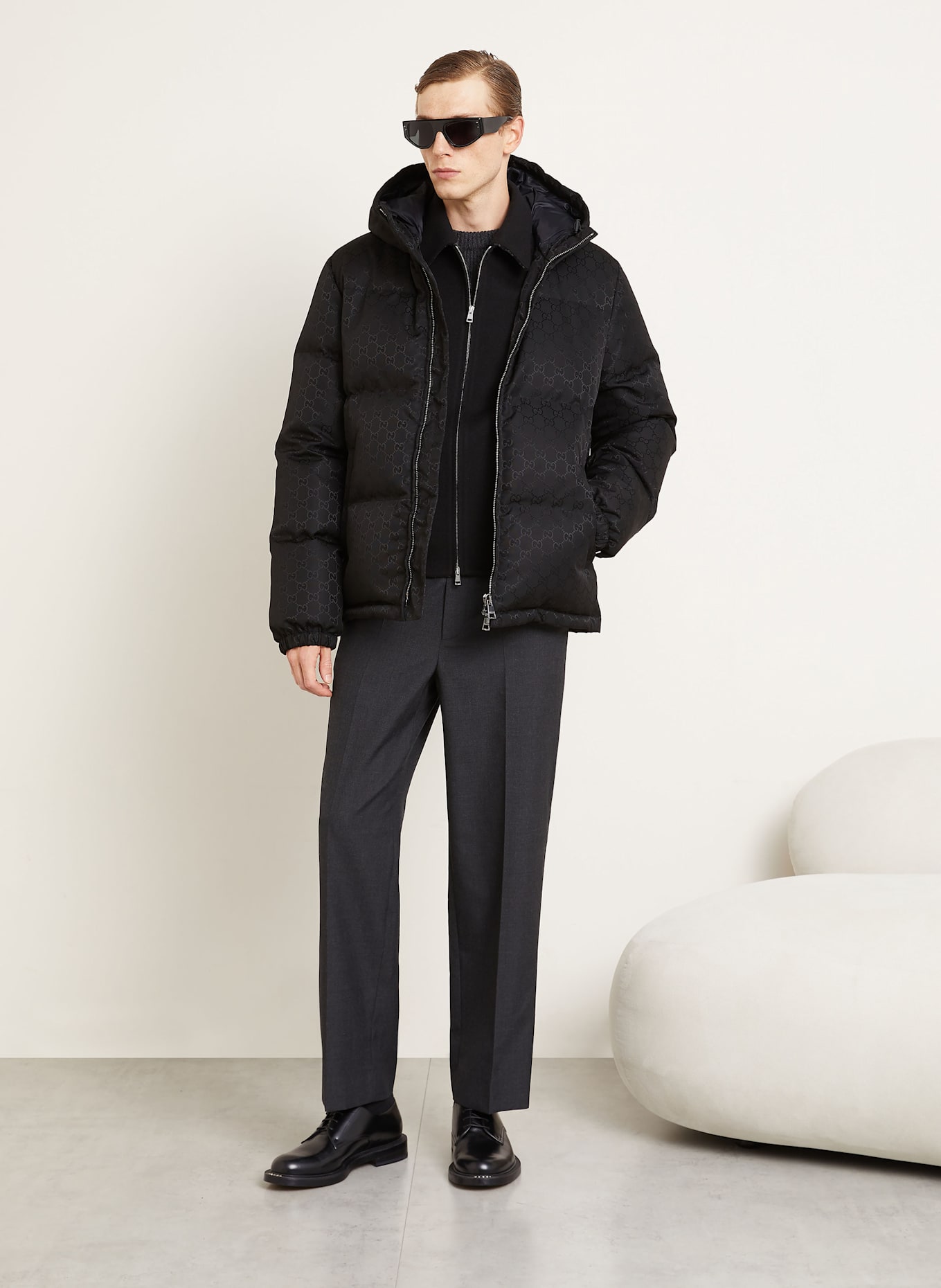 GUCCI Daunenjacke: SCHWARZ